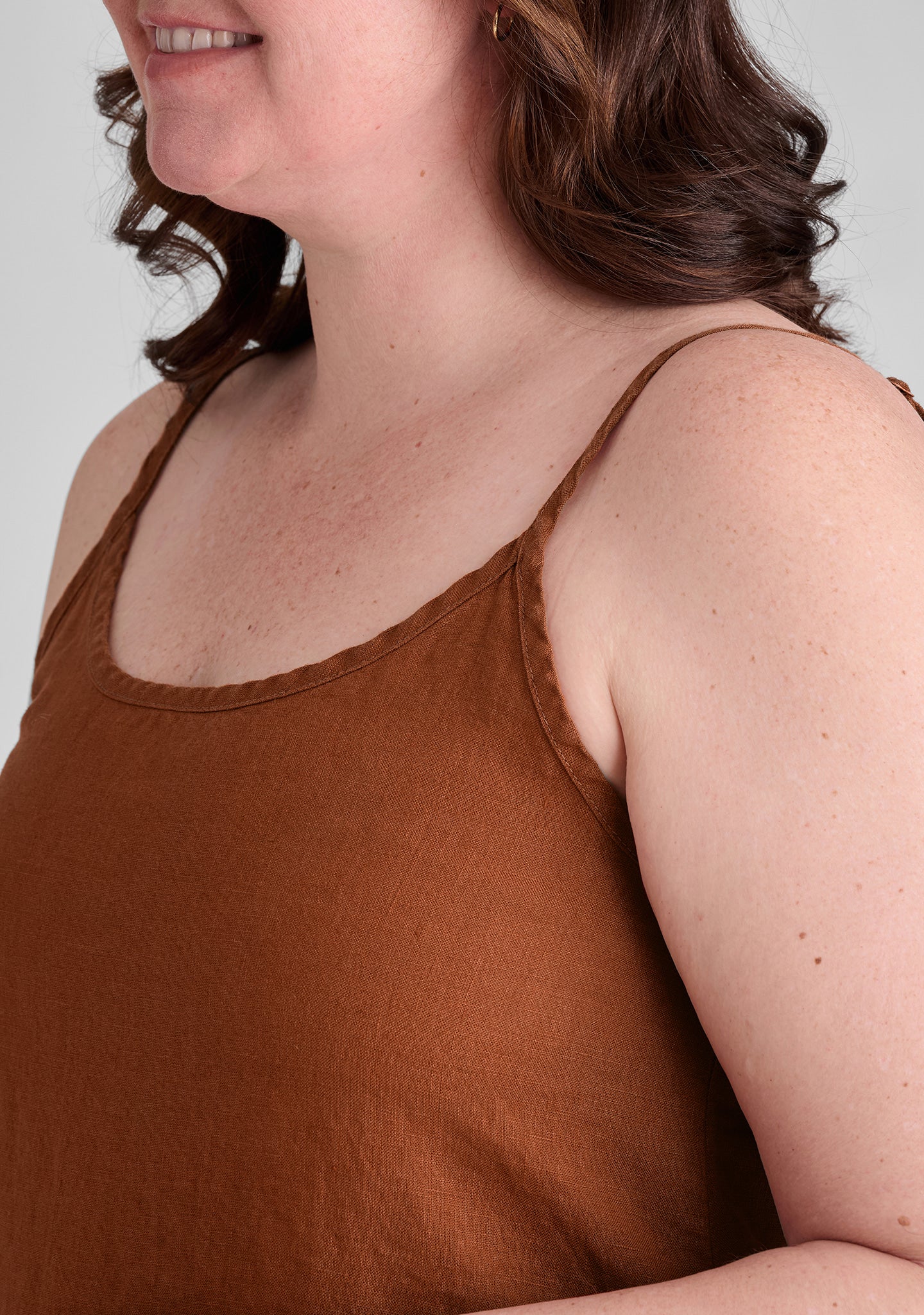 Nighttime Cami - Linen Tank Top - FINAL SALE - Image 7