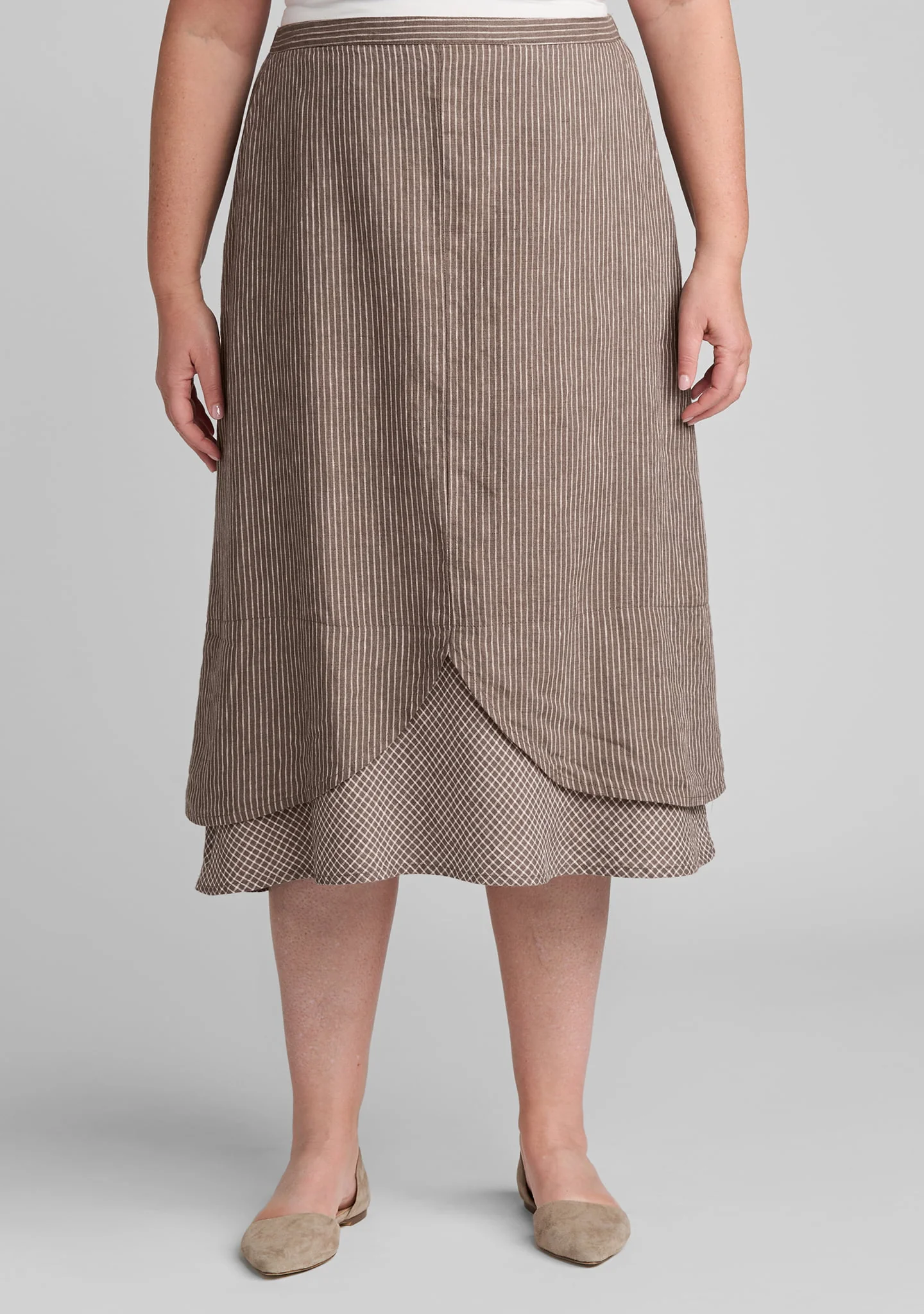 Pedal Skirt - Linen Skirt - Image 5