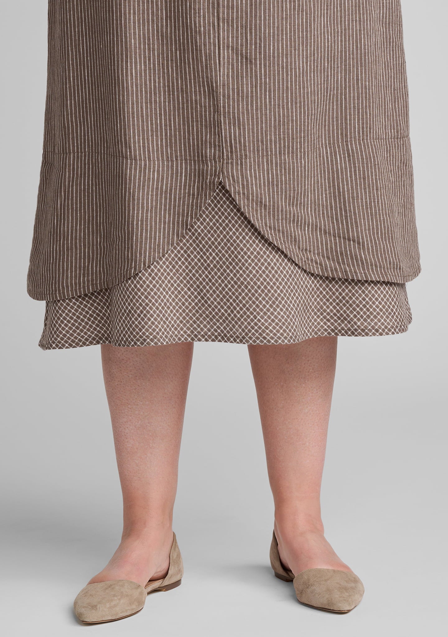 Pedal Skirt - Linen Skirt - Image 6
