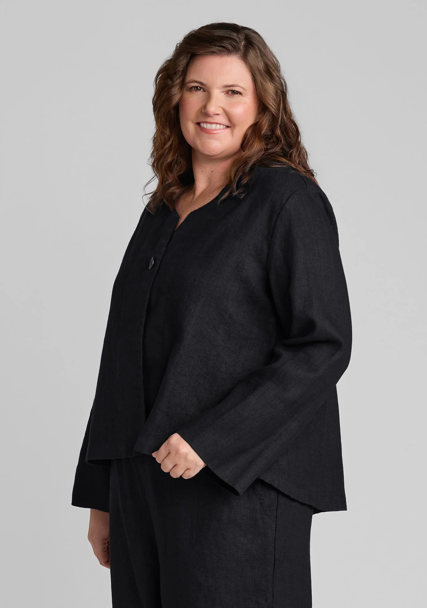 Petal Jacket - Linen Jacket - Image 3
