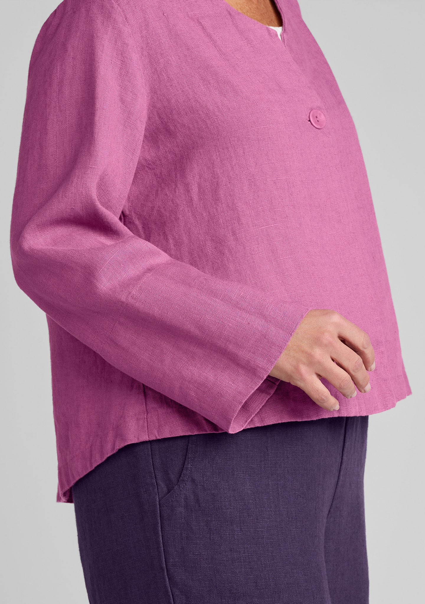 Petal Jacket - Linen Jacket - Image 7