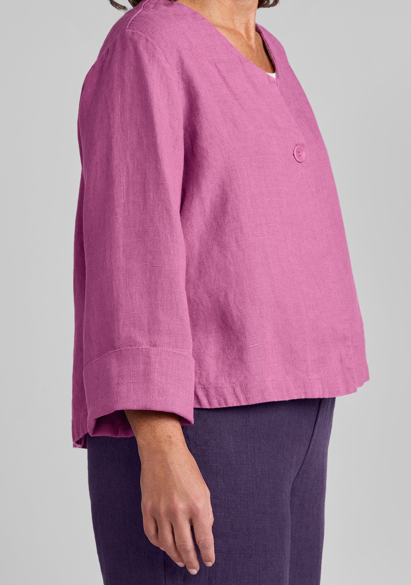 Petal Jacket - Linen Jacket - Image 8