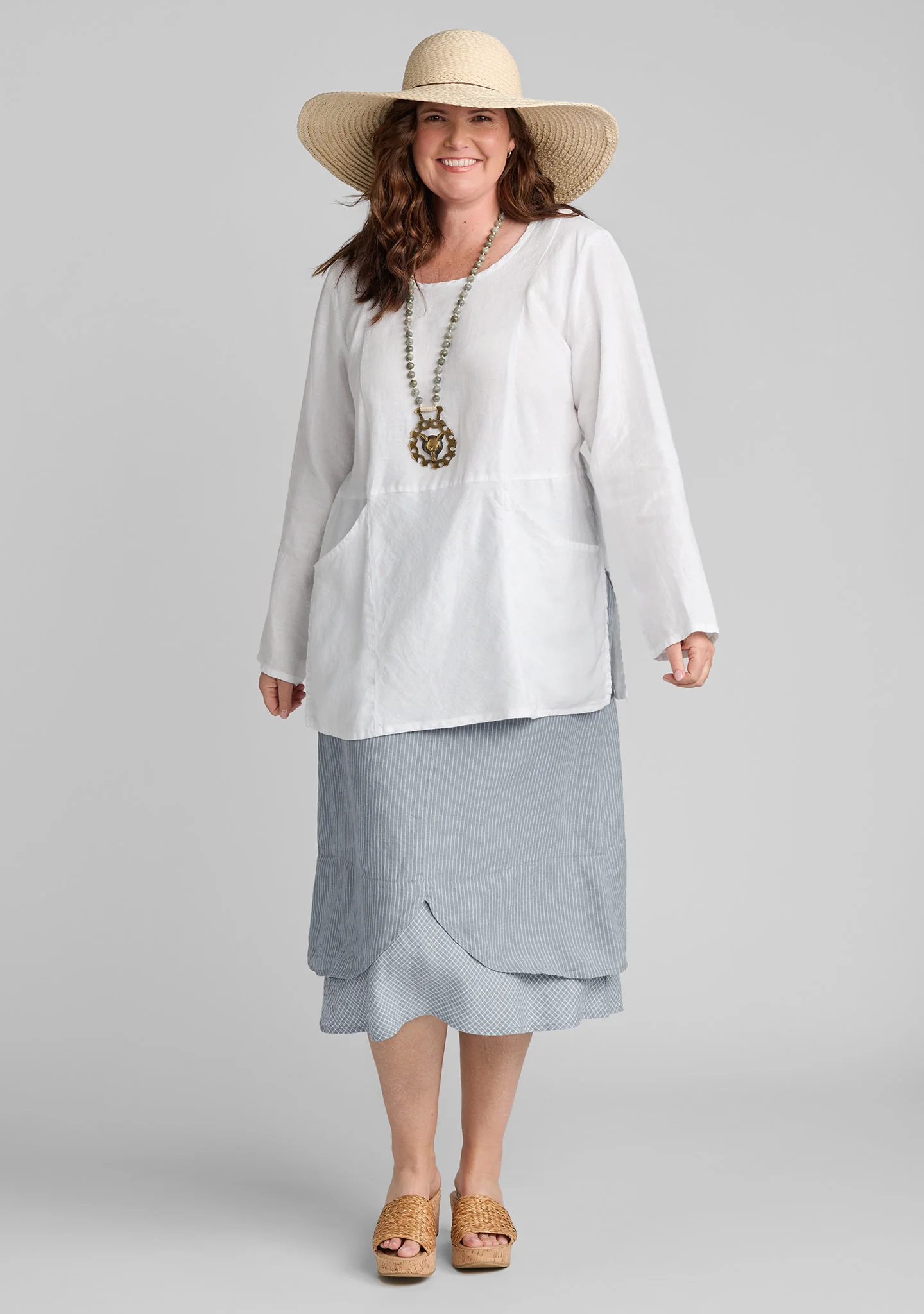 Picnic Shirt - Linen Pullover - Image 10