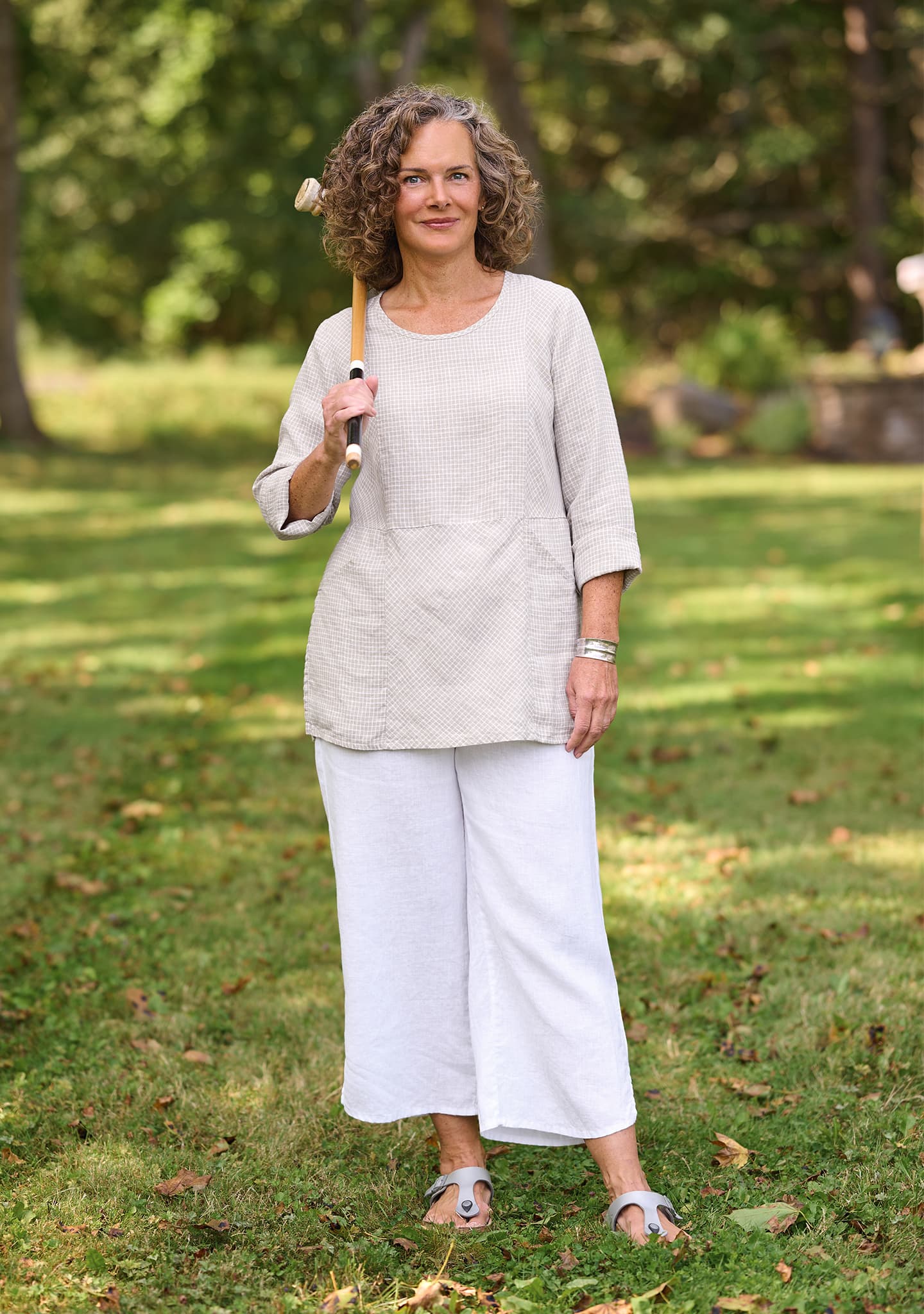 Picnic Shirt - Linen Pullover - Image 11
