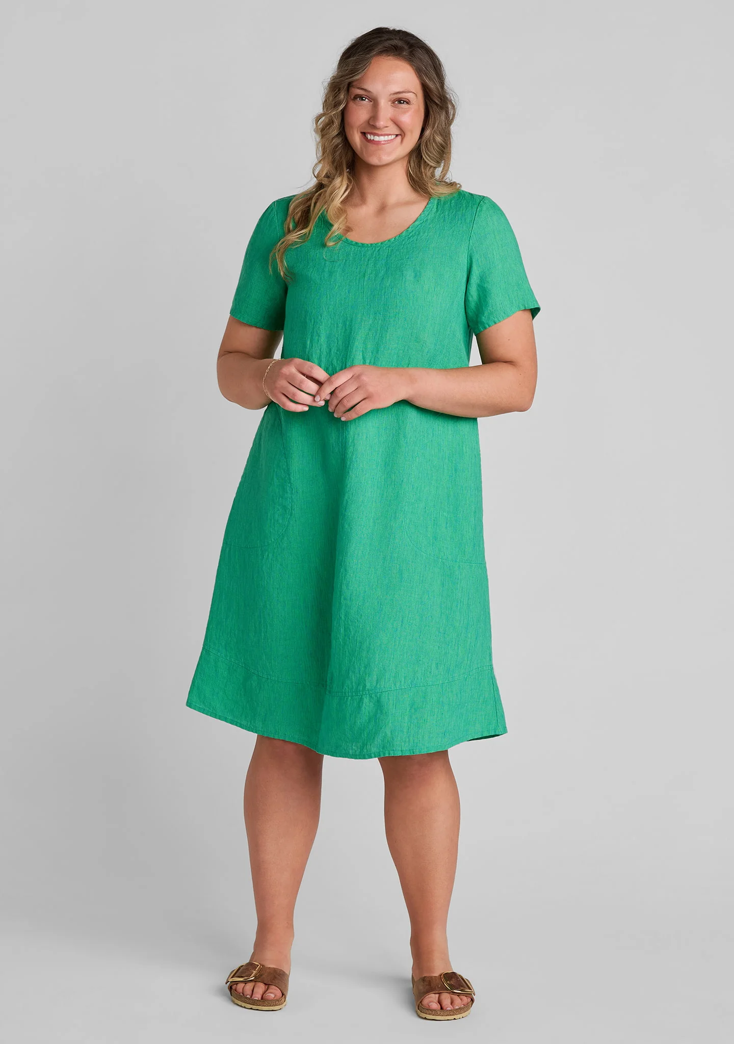 Play Date - Linen A Line Dress - Image 3