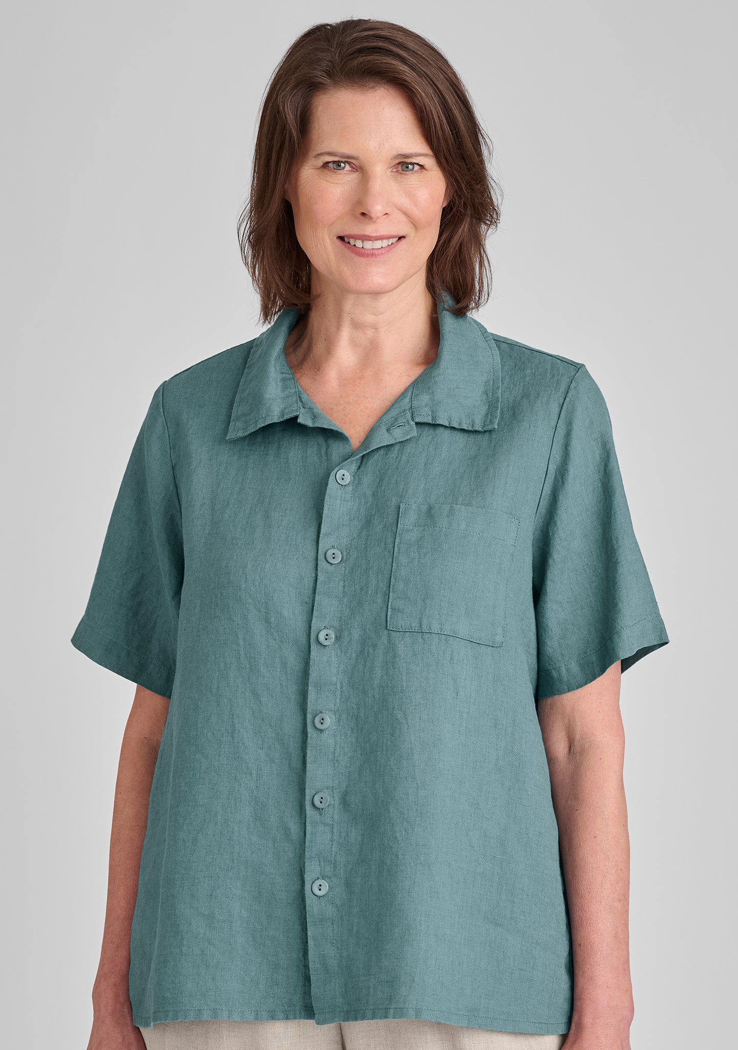 Recamp - Linen Button Down Shirt - FINAL SALE - Image 5