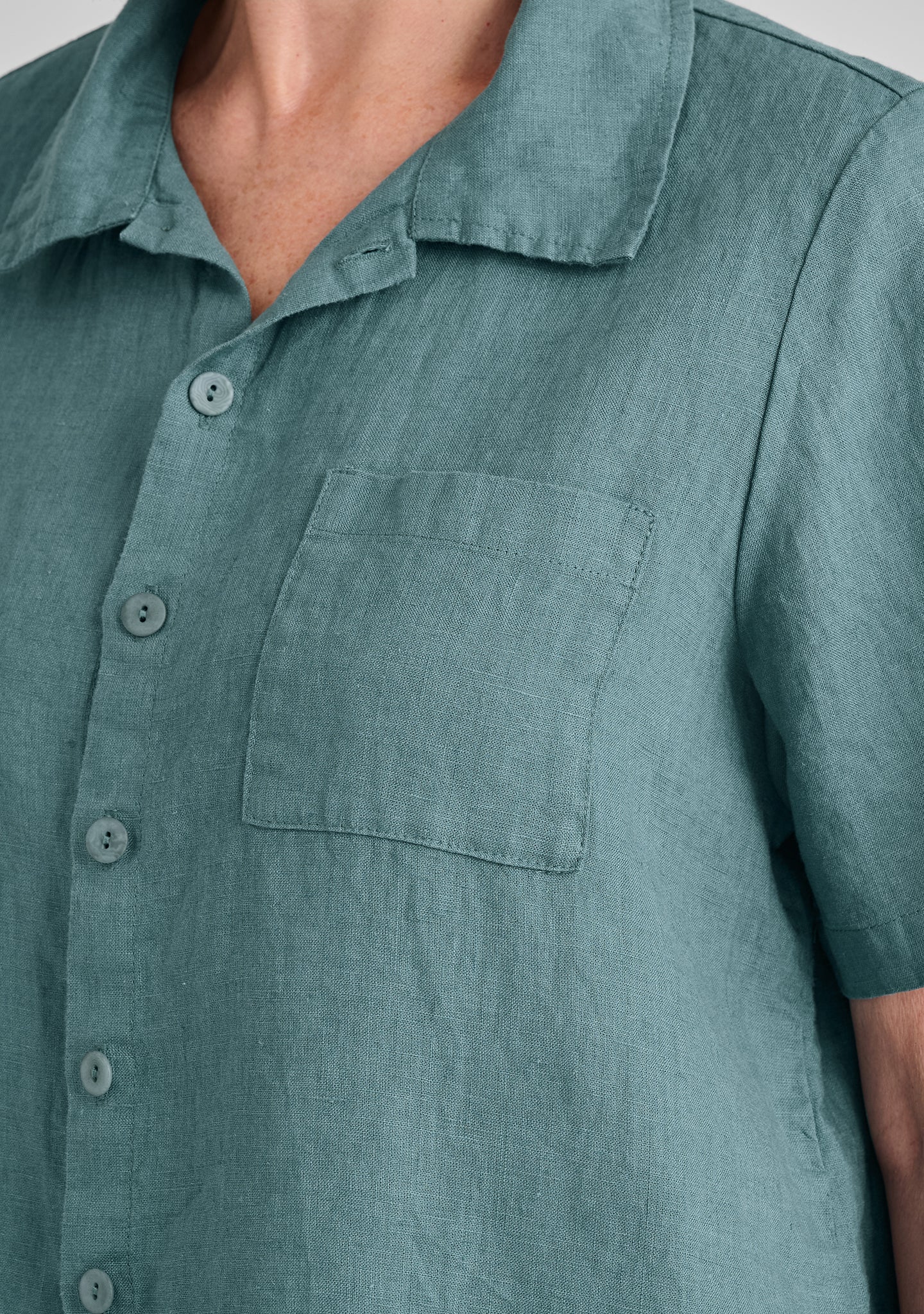 Recamp - Linen Button Down Shirt - FINAL SALE - Image 7