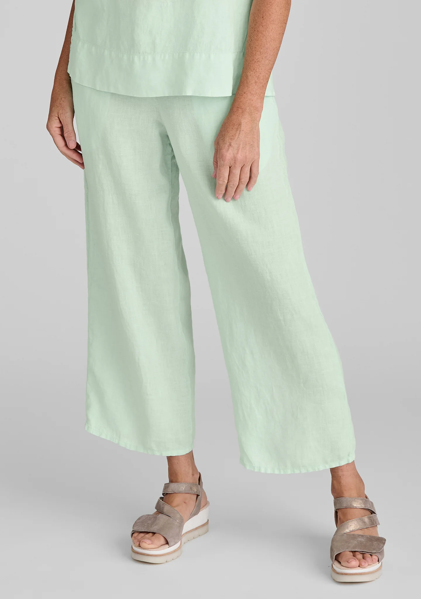 Renewed Flood - Linen Drawstring Pants - FINAL SALE - Image 3