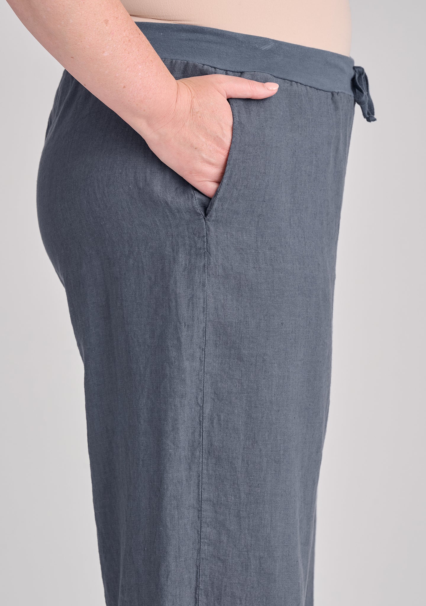 Renewed Flood - Linen Drawstring Pants - FINAL SALE - Image 7