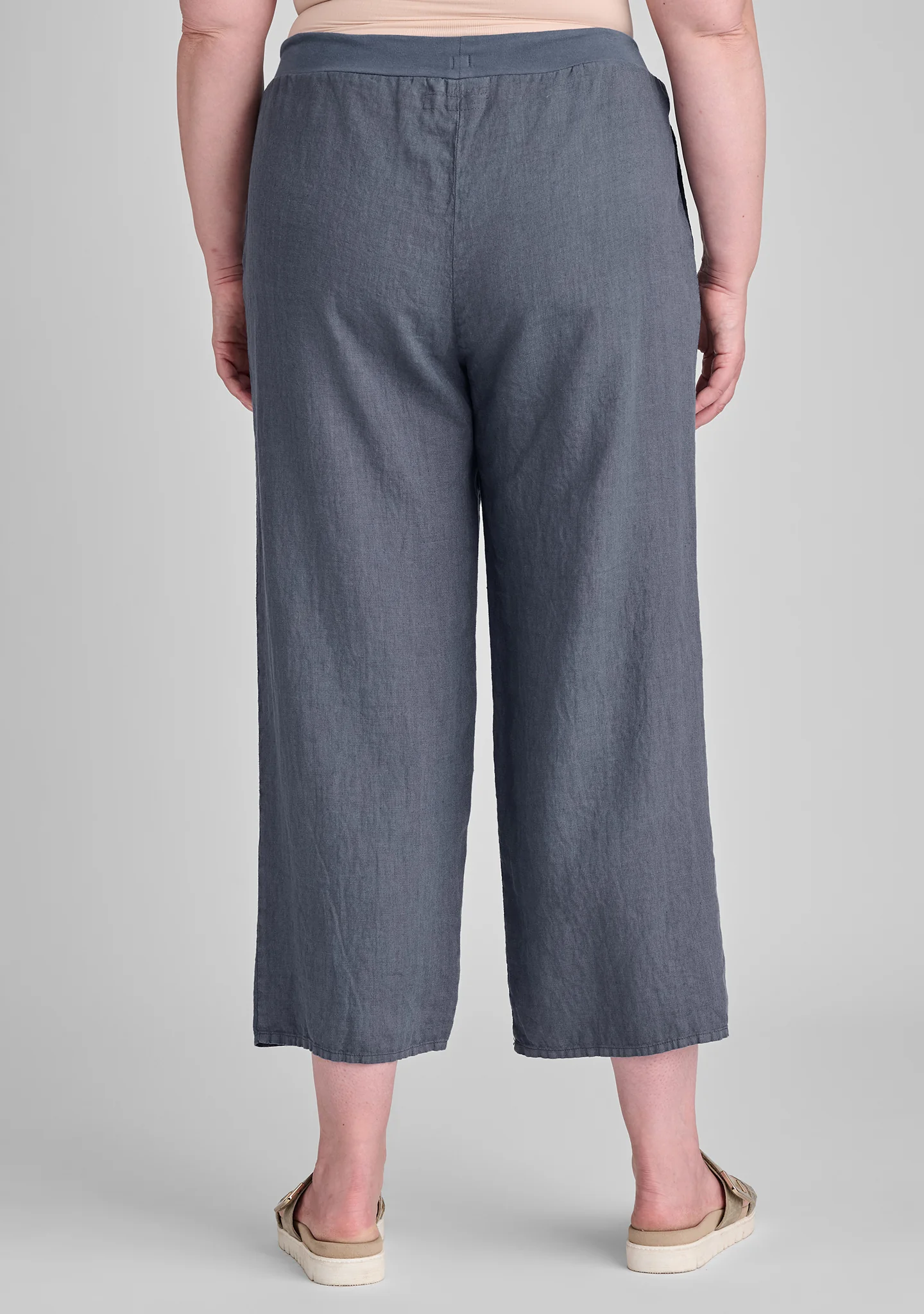 Renewed Flood - Linen Drawstring Pants - FINAL SALE - Image 8