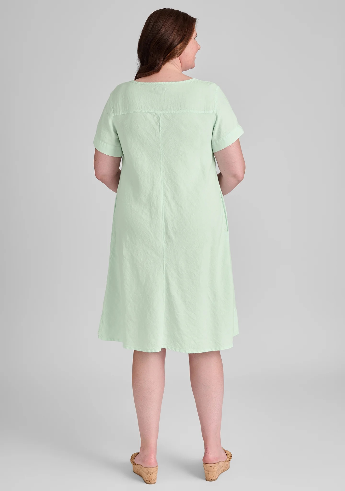 Roadie Tee Dress - Linen Dress - FINAL SALE - Image 10