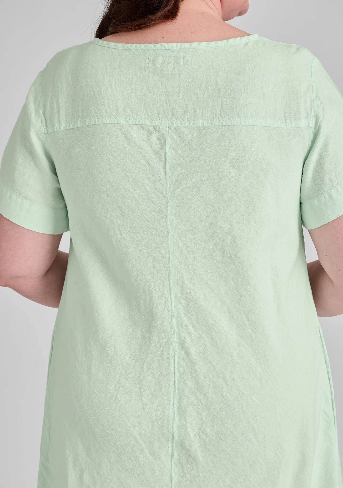 Roadie Tee Dress - Linen Dress - FINAL SALE - Image 11