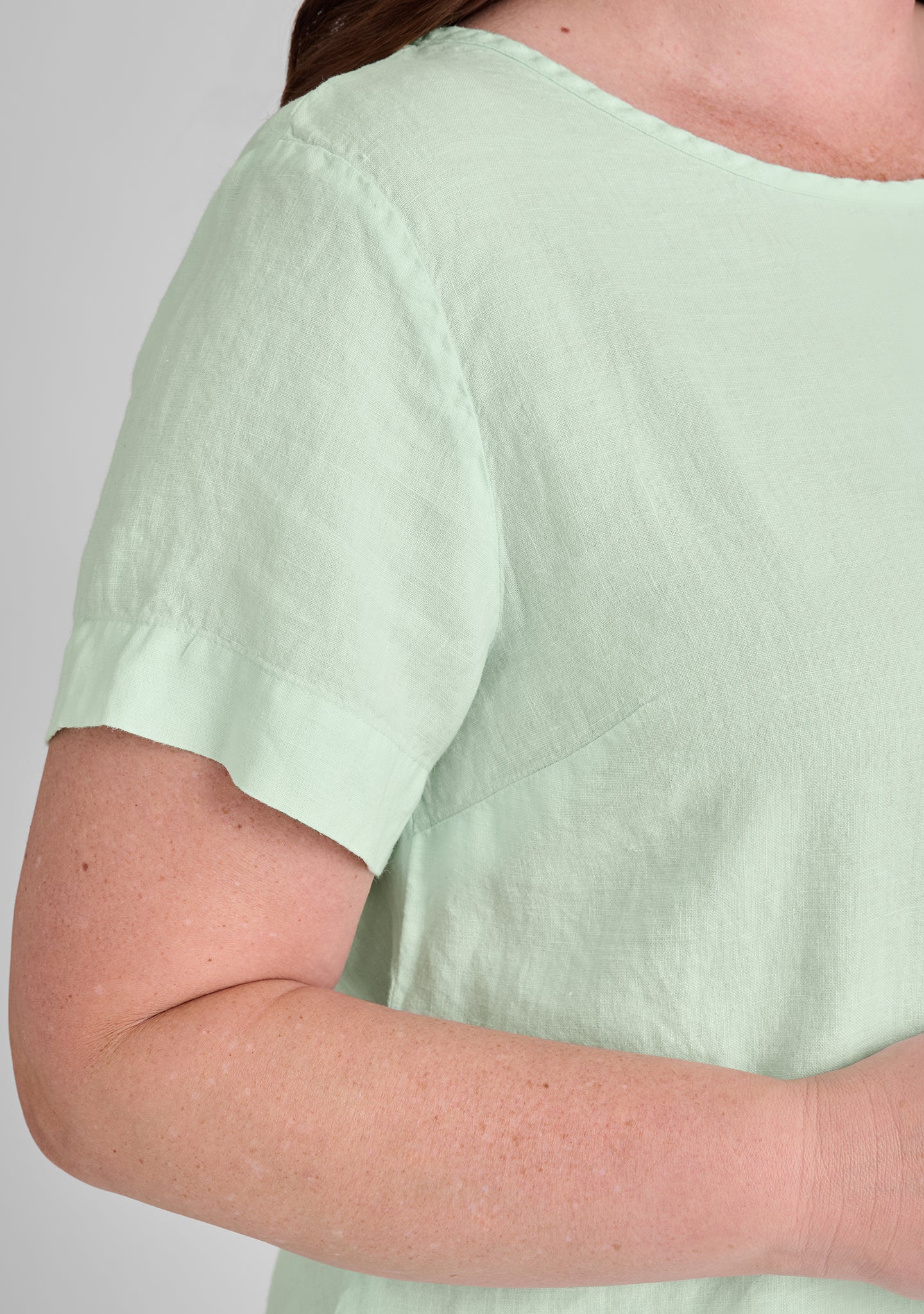 Roadie Tee Dress - Linen Dress - FINAL SALE - Image 6