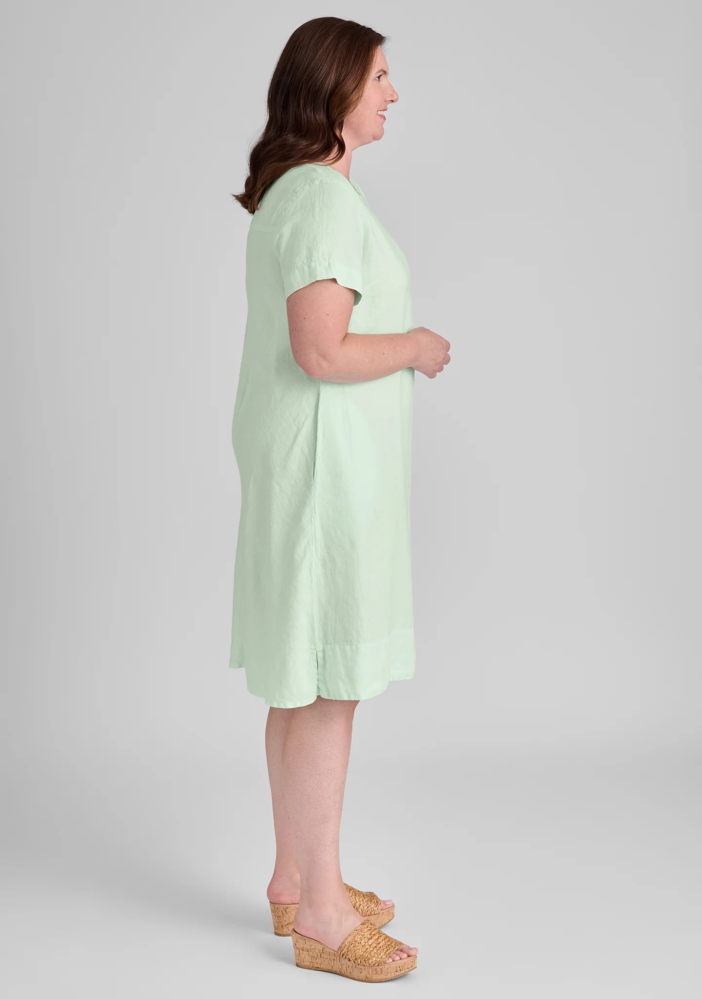 Roadie Tee Dress - Linen Dress - FINAL SALE - Image 9