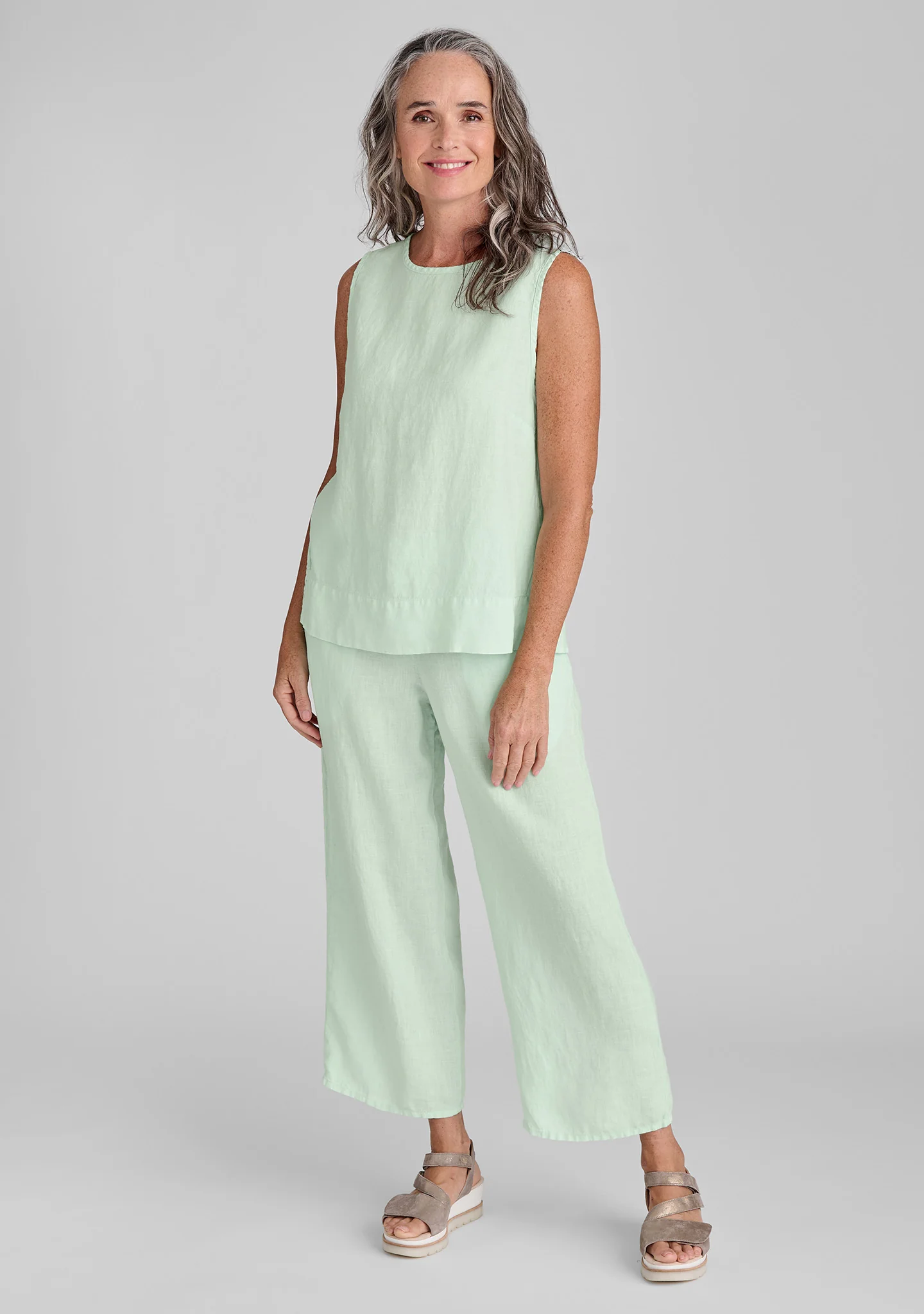 Roadie Top - Linen Tank Top - FINAL SALE - Image 10