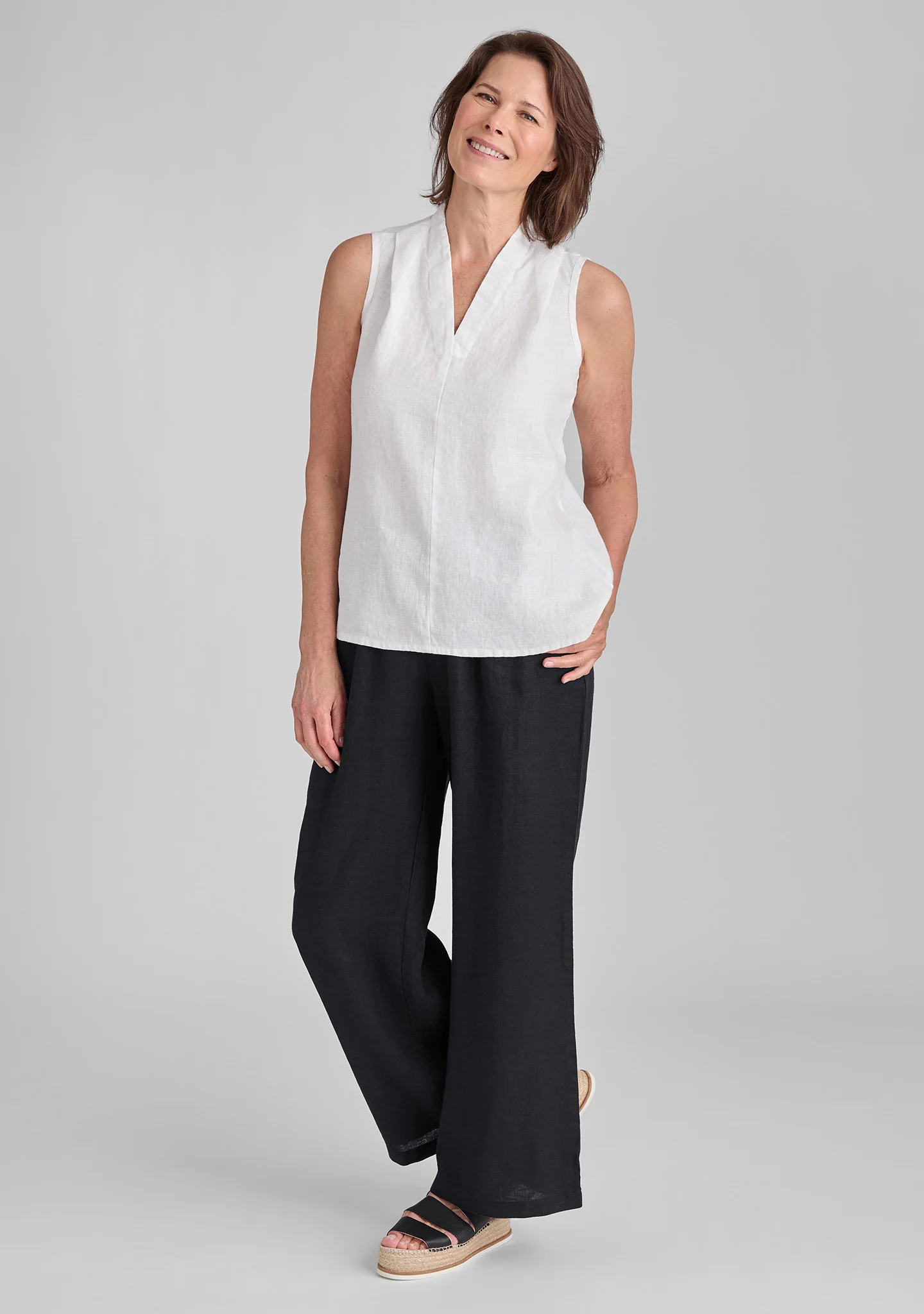 RSVP Tank - Linen Tank Top - FINAL SALE - Image 8