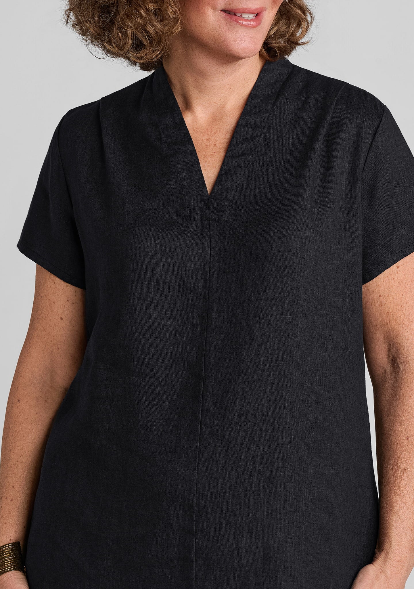 RSVP Tee Dress - Linen Dress - Image 4