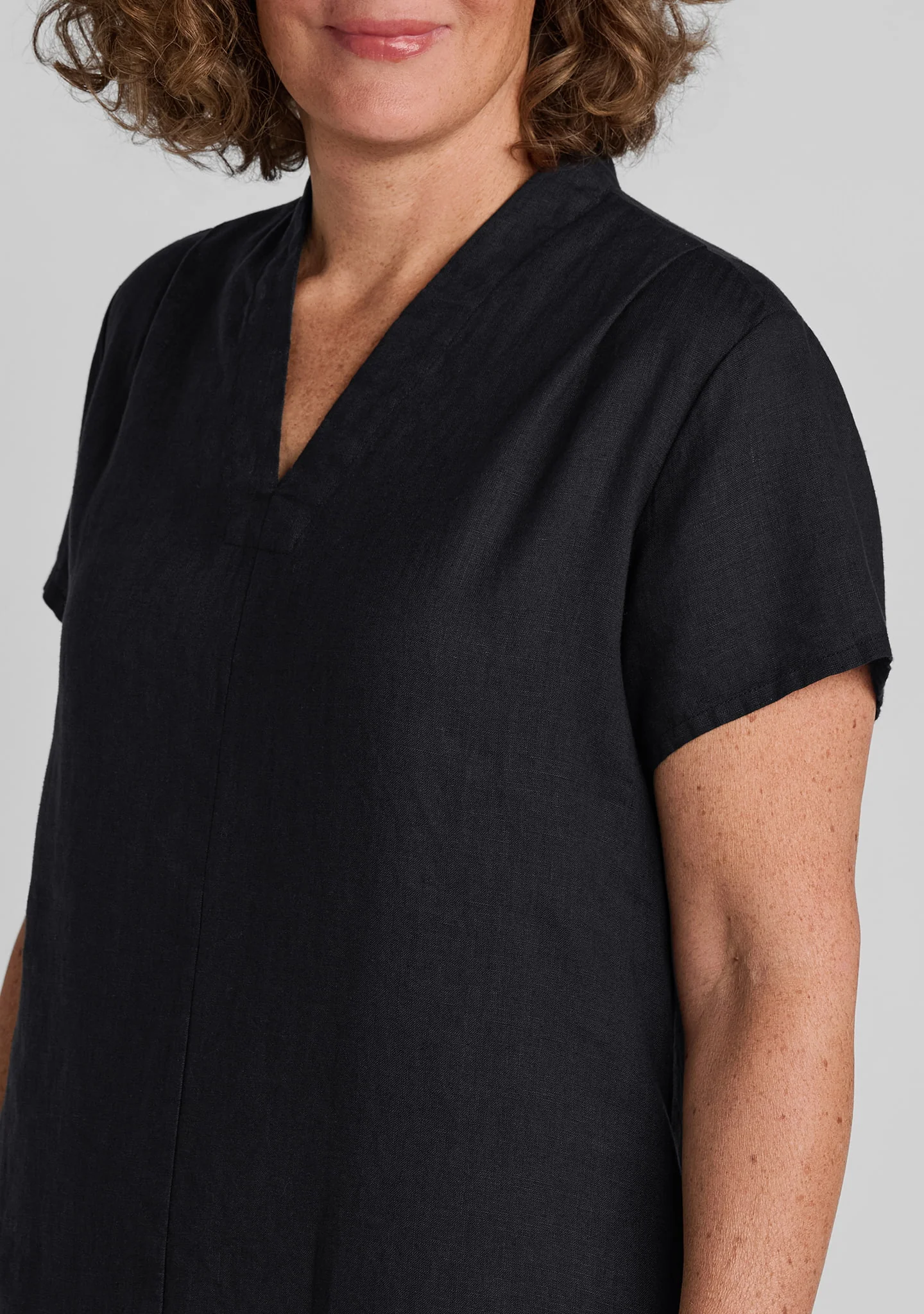 RSVP Tee Dress - Linen Dress - Image 5