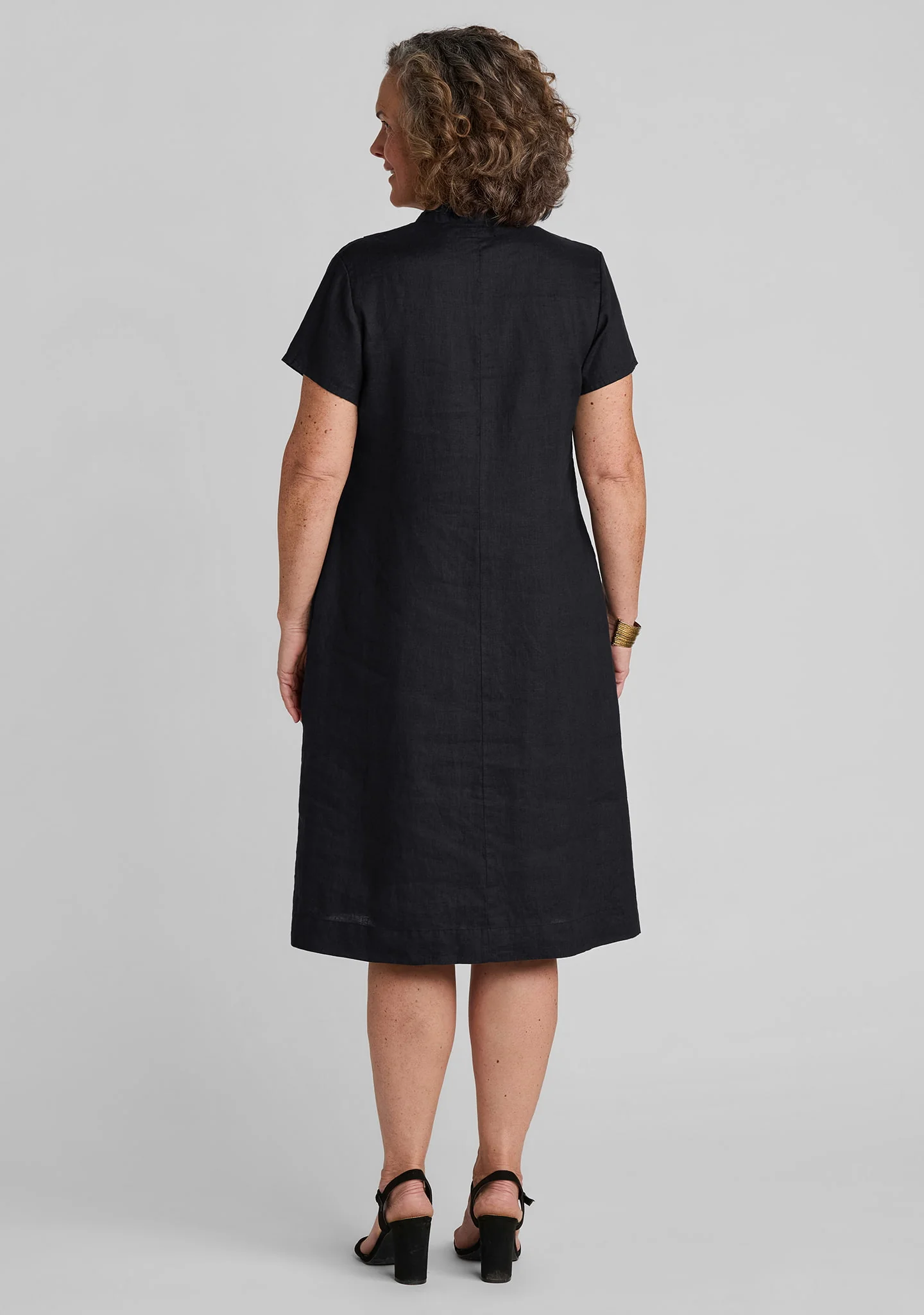 RSVP Tee Dress - Linen Dress - Image 6