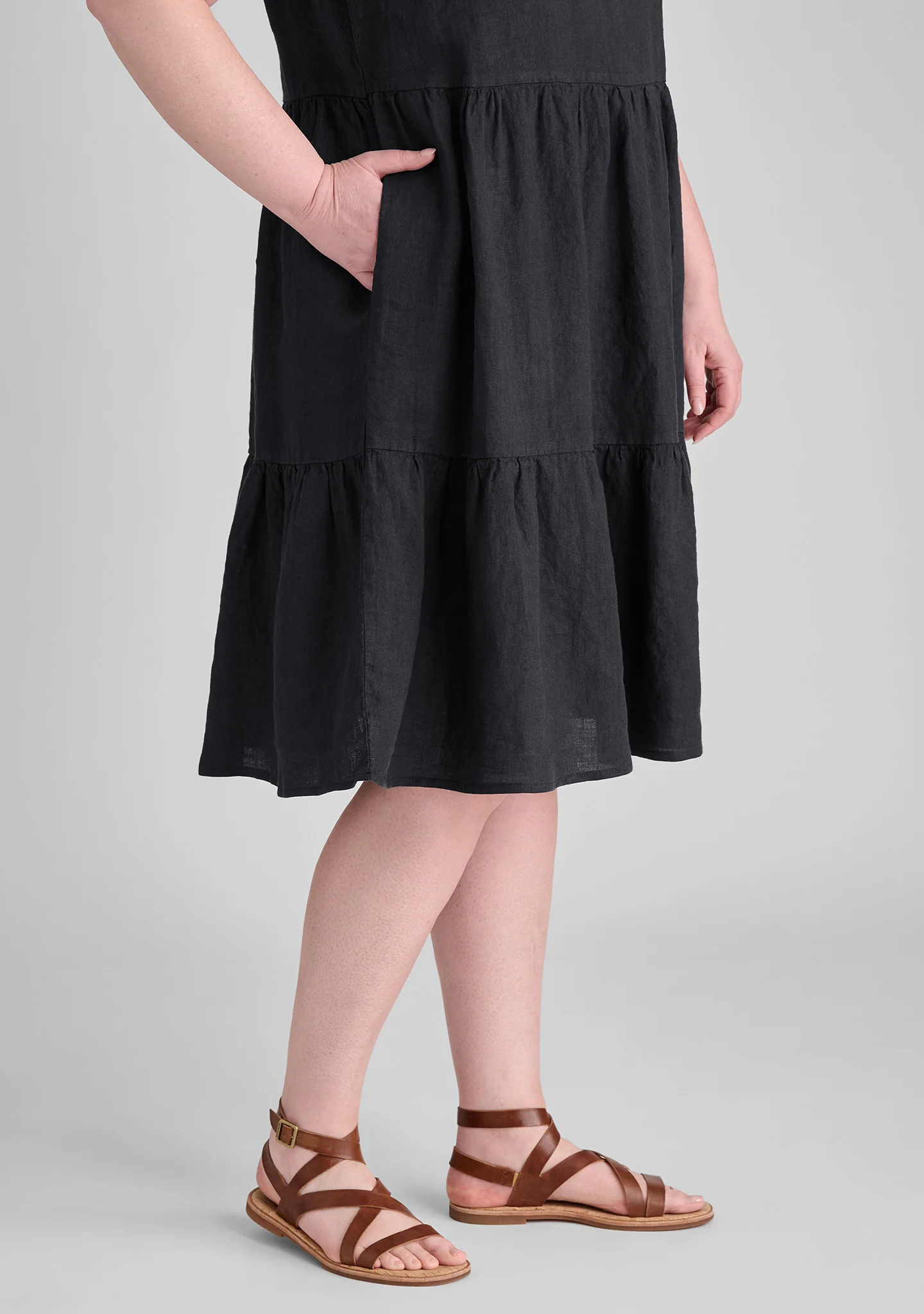 Ruthie's Dress - Short Sleeve Linen Dress - FINAL SALE - Image 6