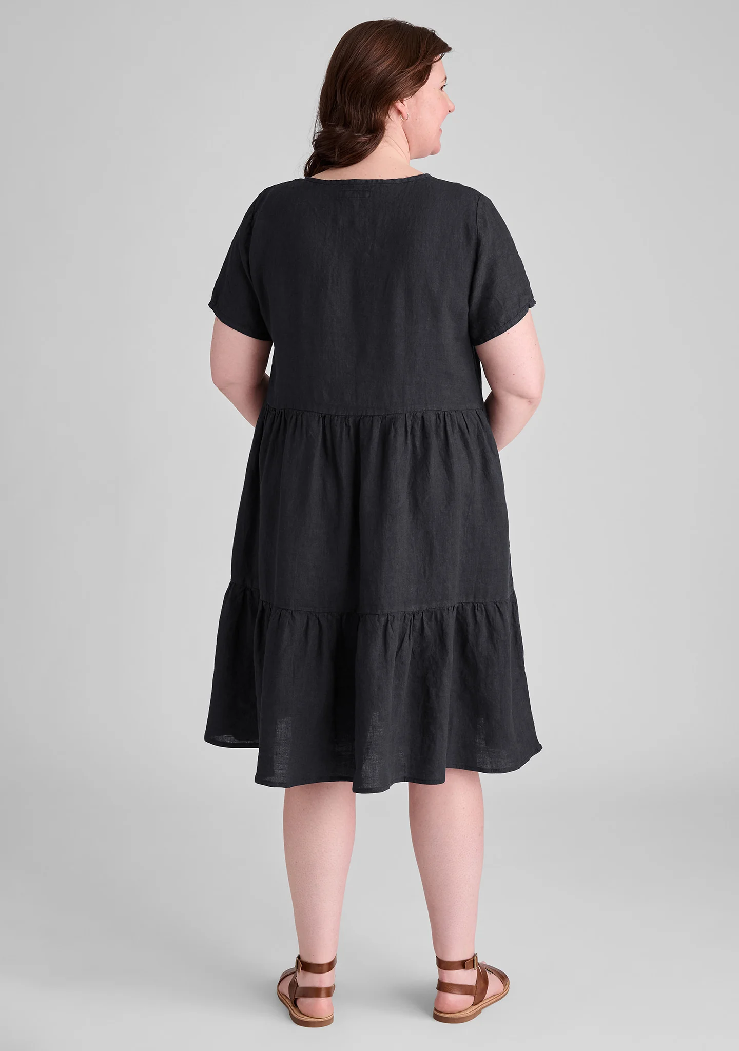 Ruthie's Dress - Short Sleeve Linen Dress - FINAL SALE - Image 7