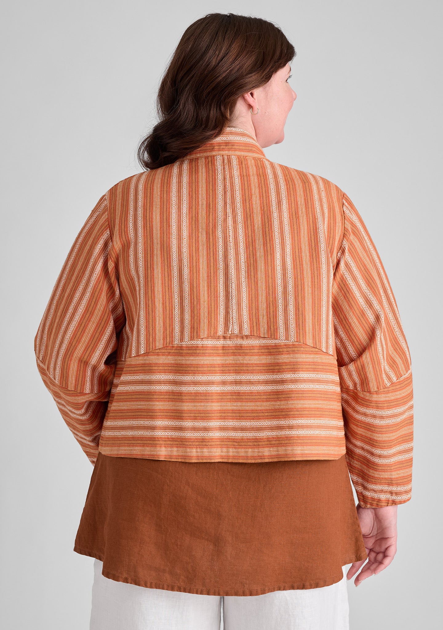 Seamly Jacket - Cropped Linen Jacket - FINAL SALE - Image 7