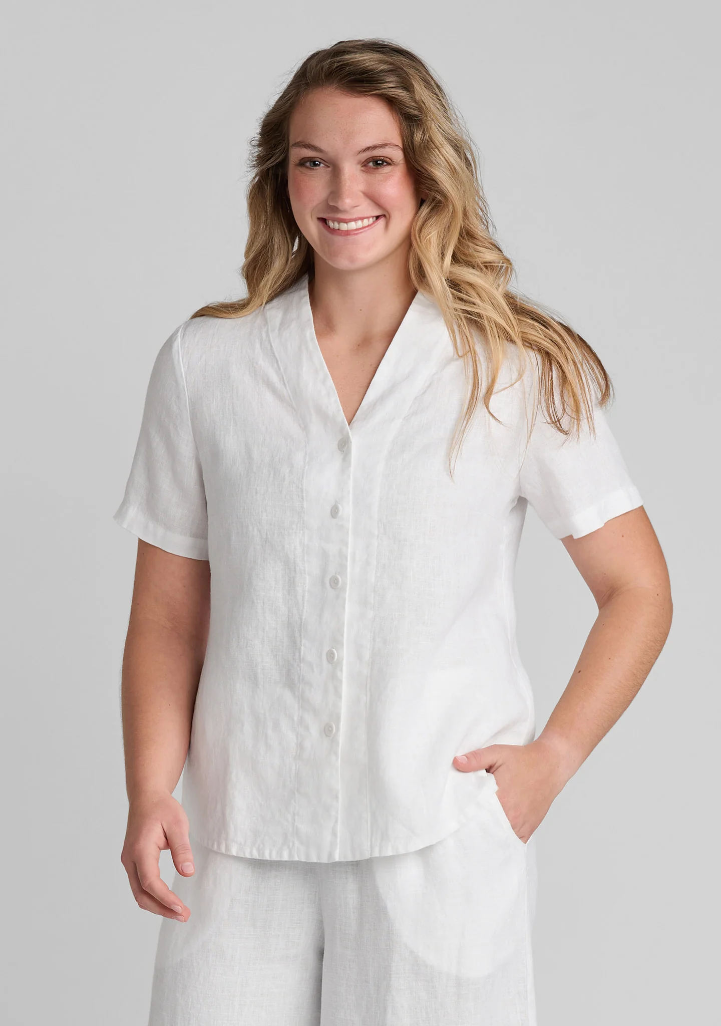 Selected Version - Linen Blouse - Image 3