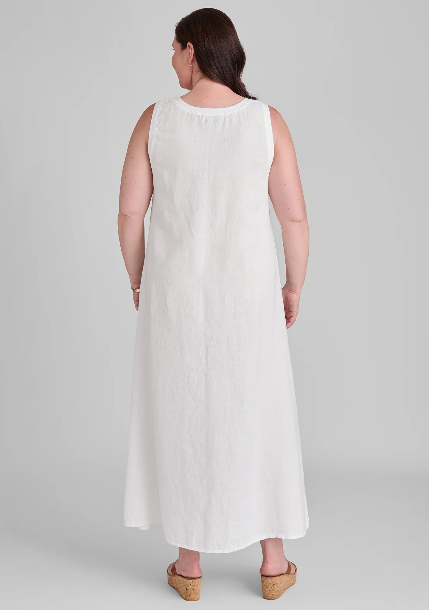 Serene Dress - Linen Maxi Dress - FINAL SALE - Image 9