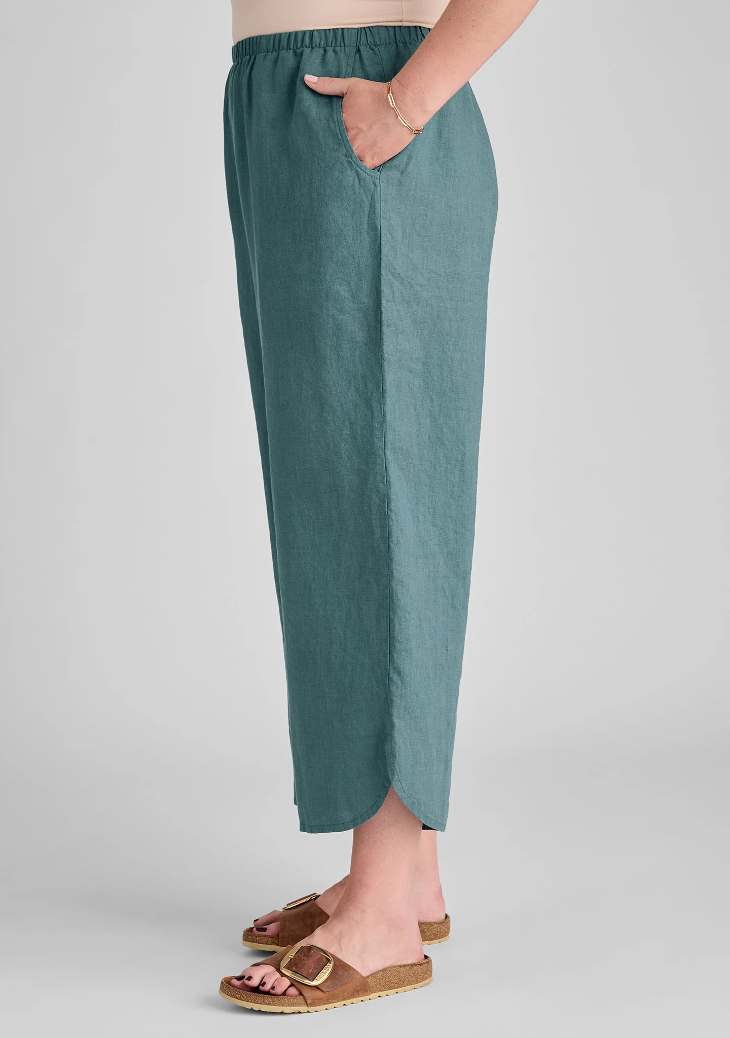 Shirttail Floods - Linen Pants - FINAL SALE - Image 5