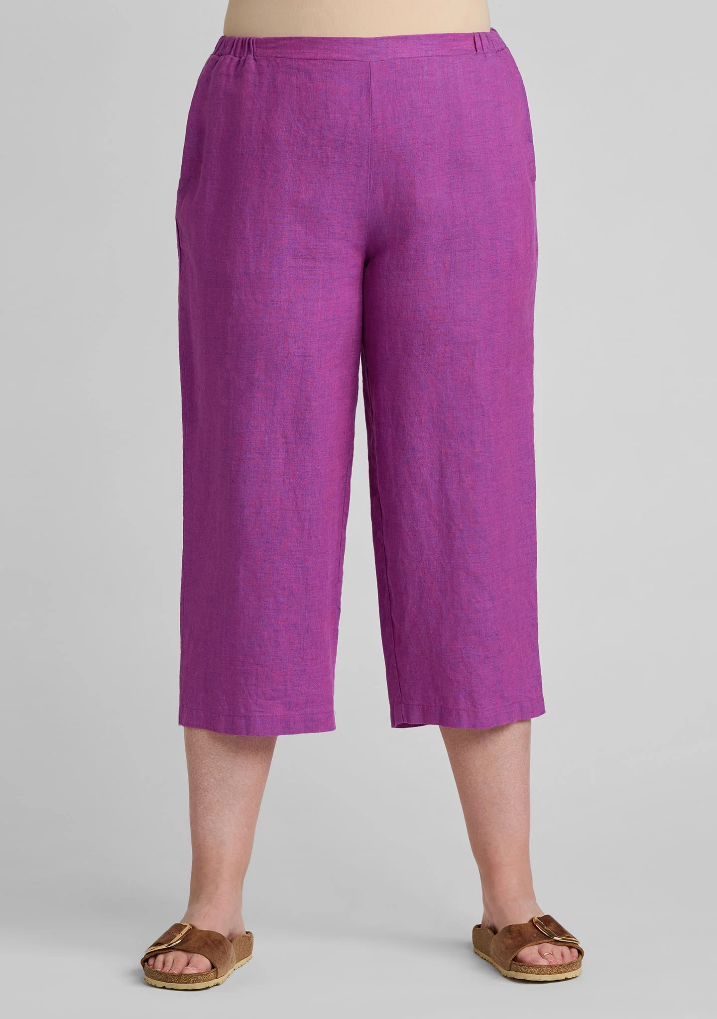 Skipper Pant - Linen Crop Pants - Image 6