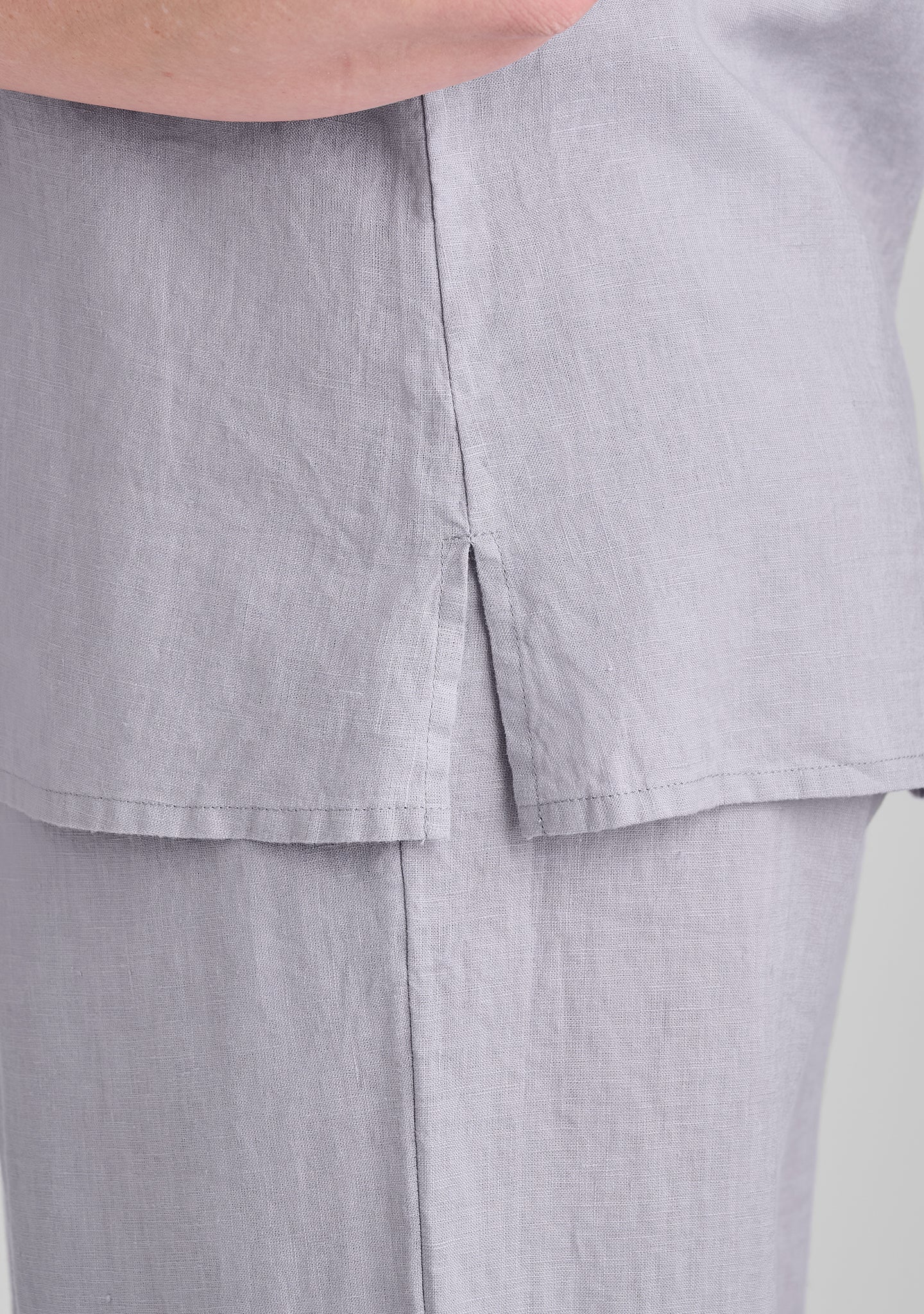 Sleeveless Shirt - Sleeveless Linen Blouse - FINAL SALE - Image 7