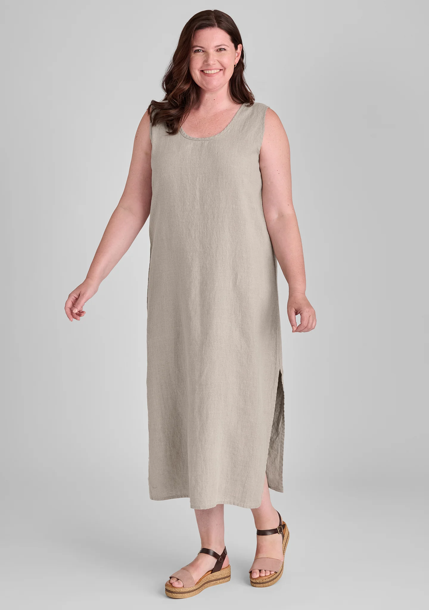 Slipster - Linen Maxi Dress - Image 3