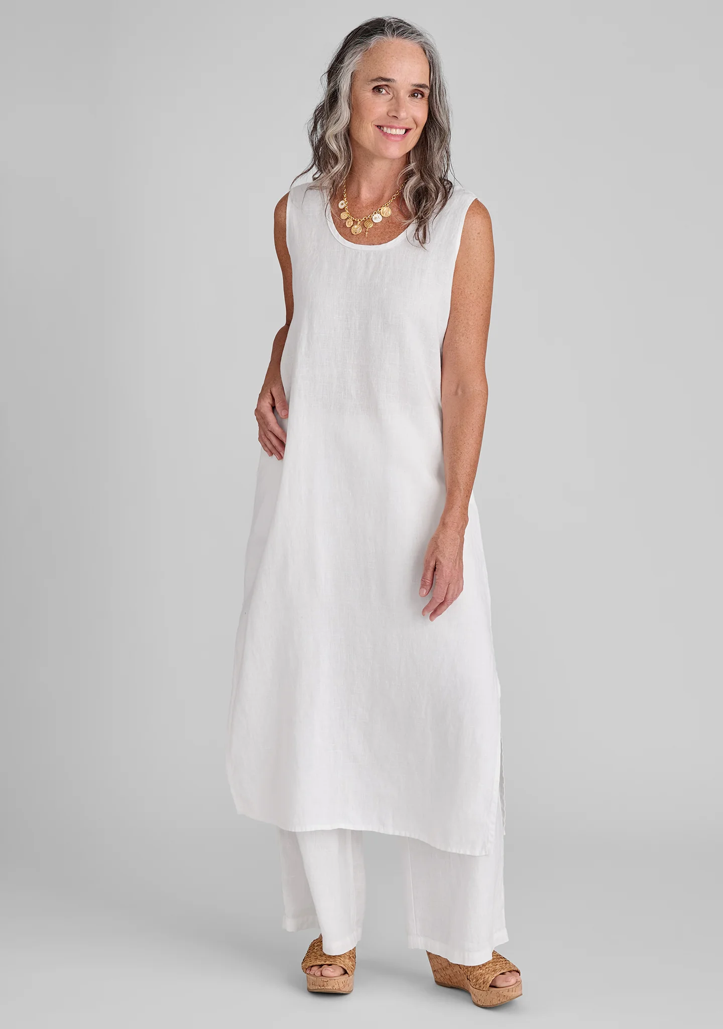 Slipster - Linen Maxi Dress - Image 4