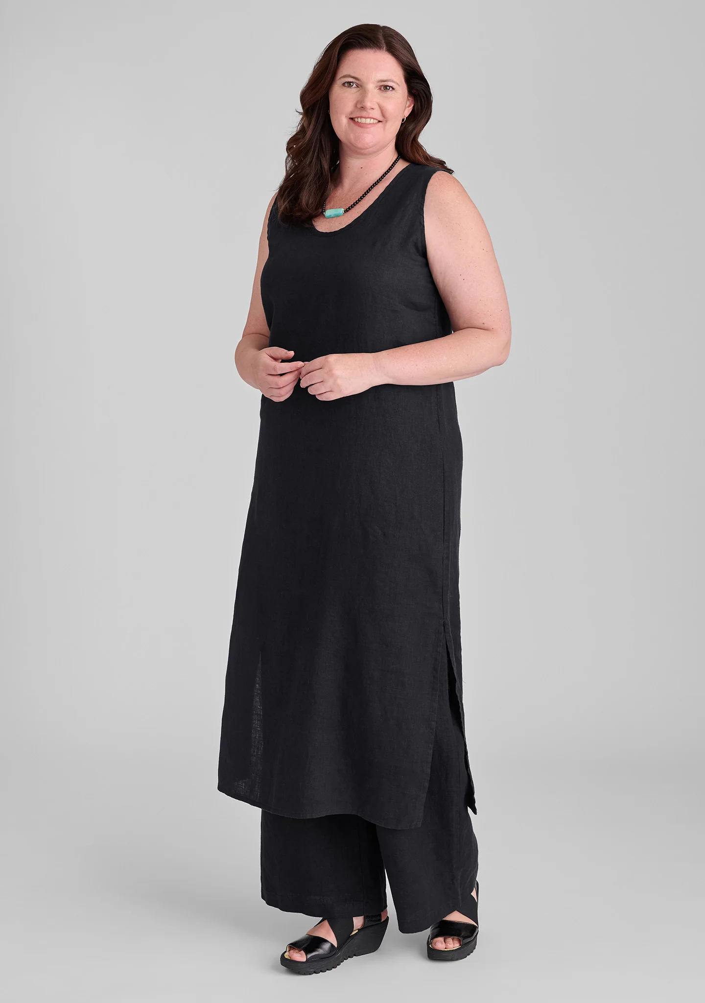 Slipster - Linen Maxi Dress - Image 8