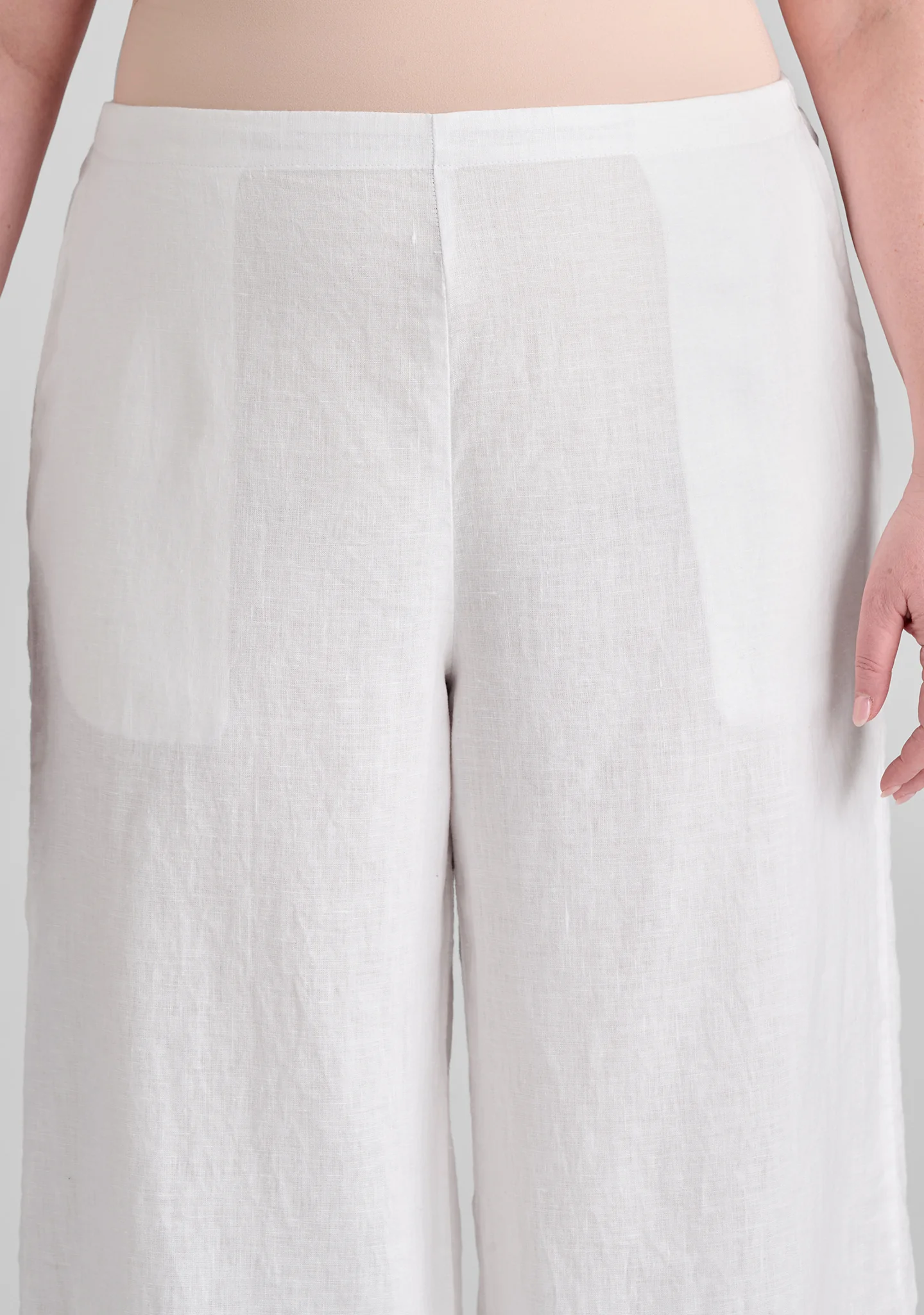 Sociable Flood - Wide Leg Linen Pants - FINAL SALE - Image 6