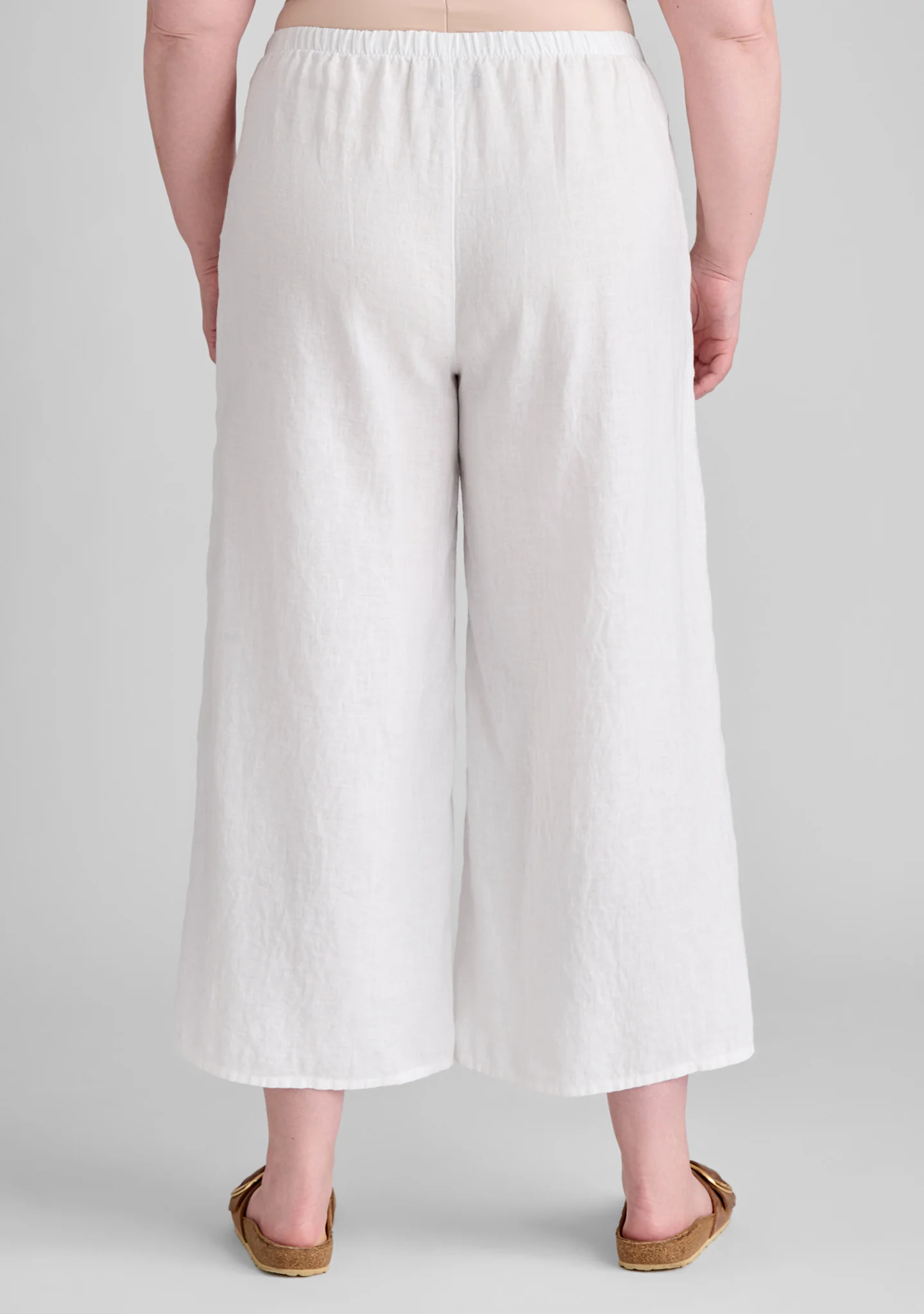 Sociable Flood - Wide Leg Linen Pants - FINAL SALE - Image 9