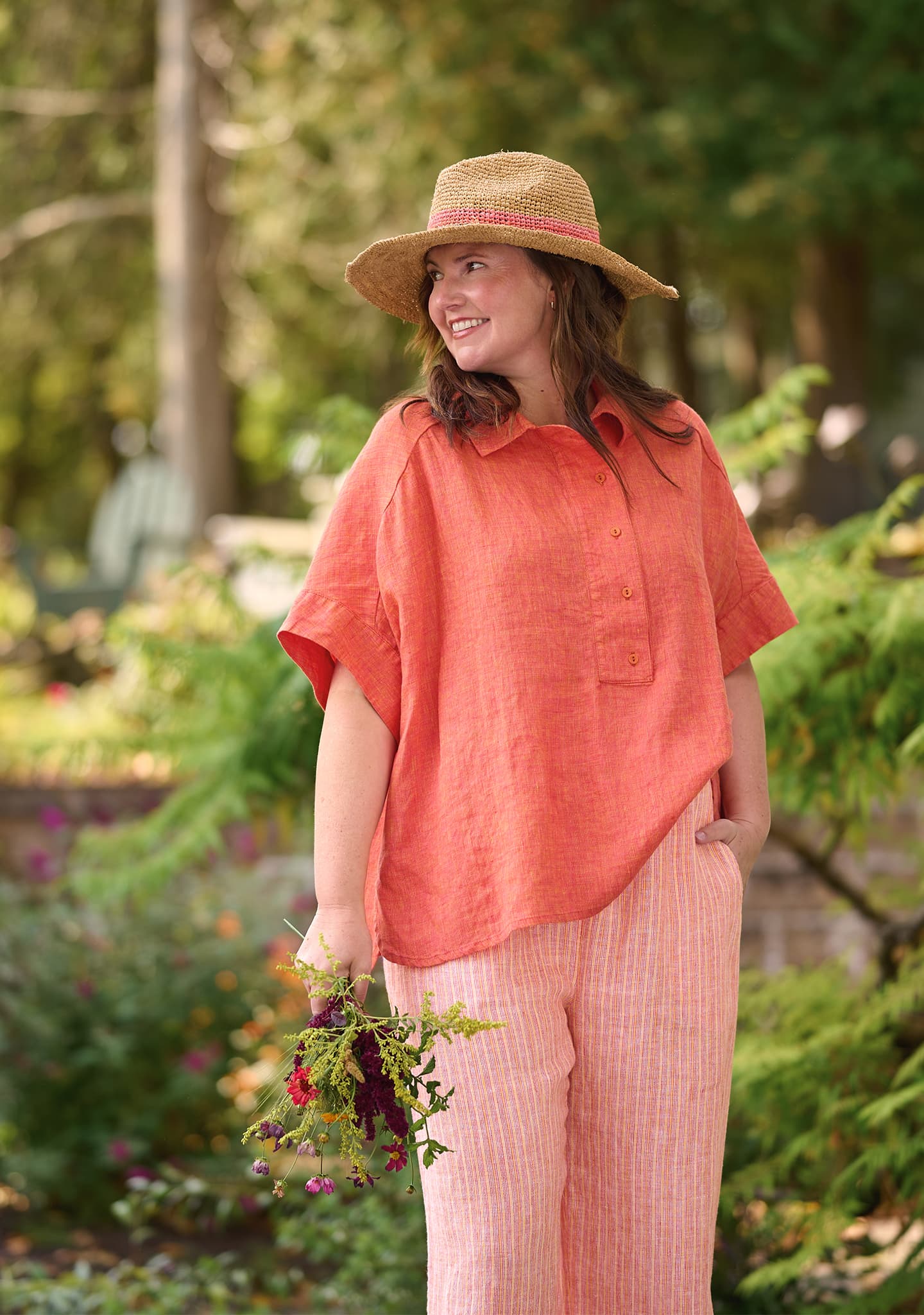 Sporty Shirt - Linen Pullover - Image 11