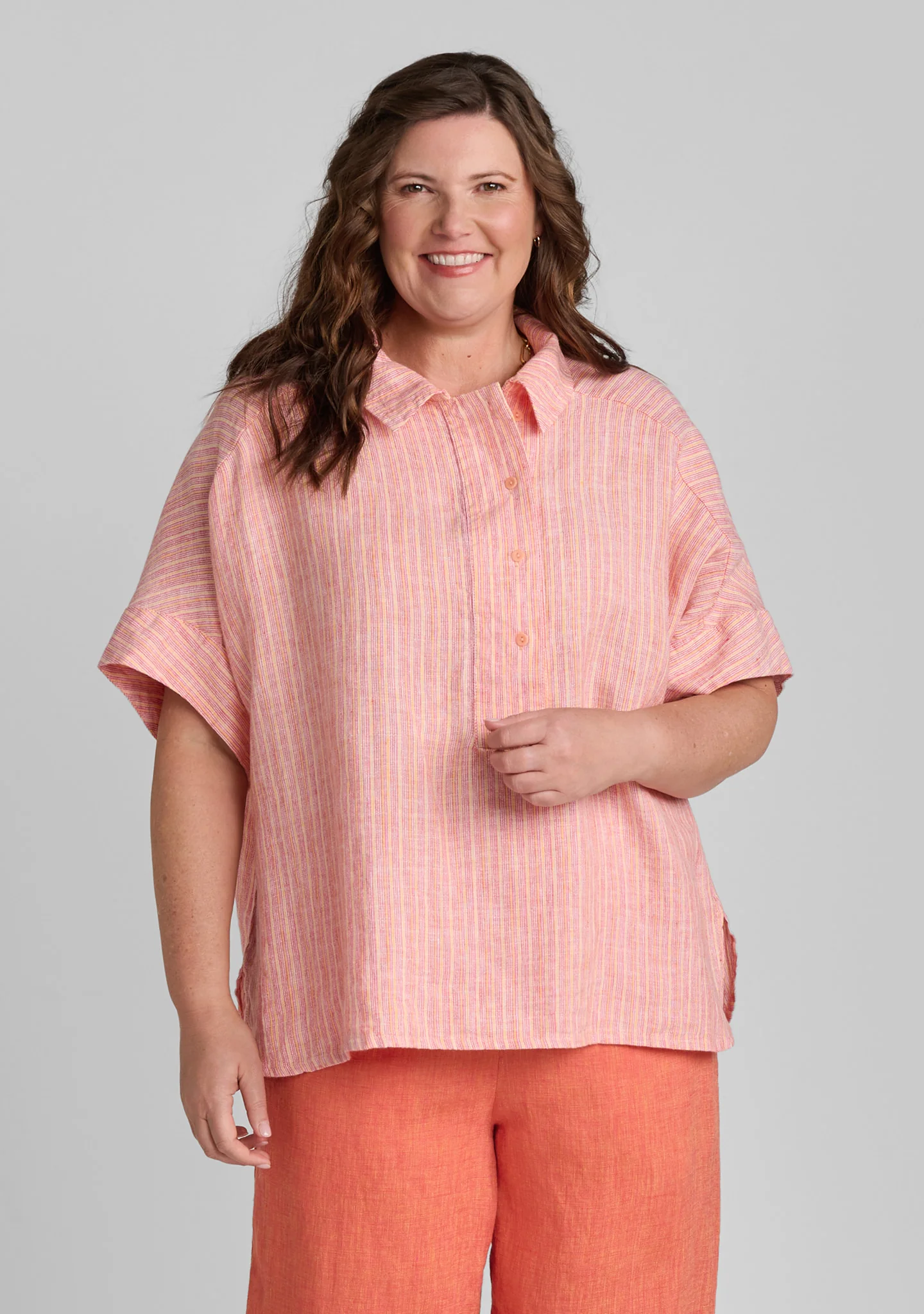 Sporty Shirt - Linen Pullover - Image 6