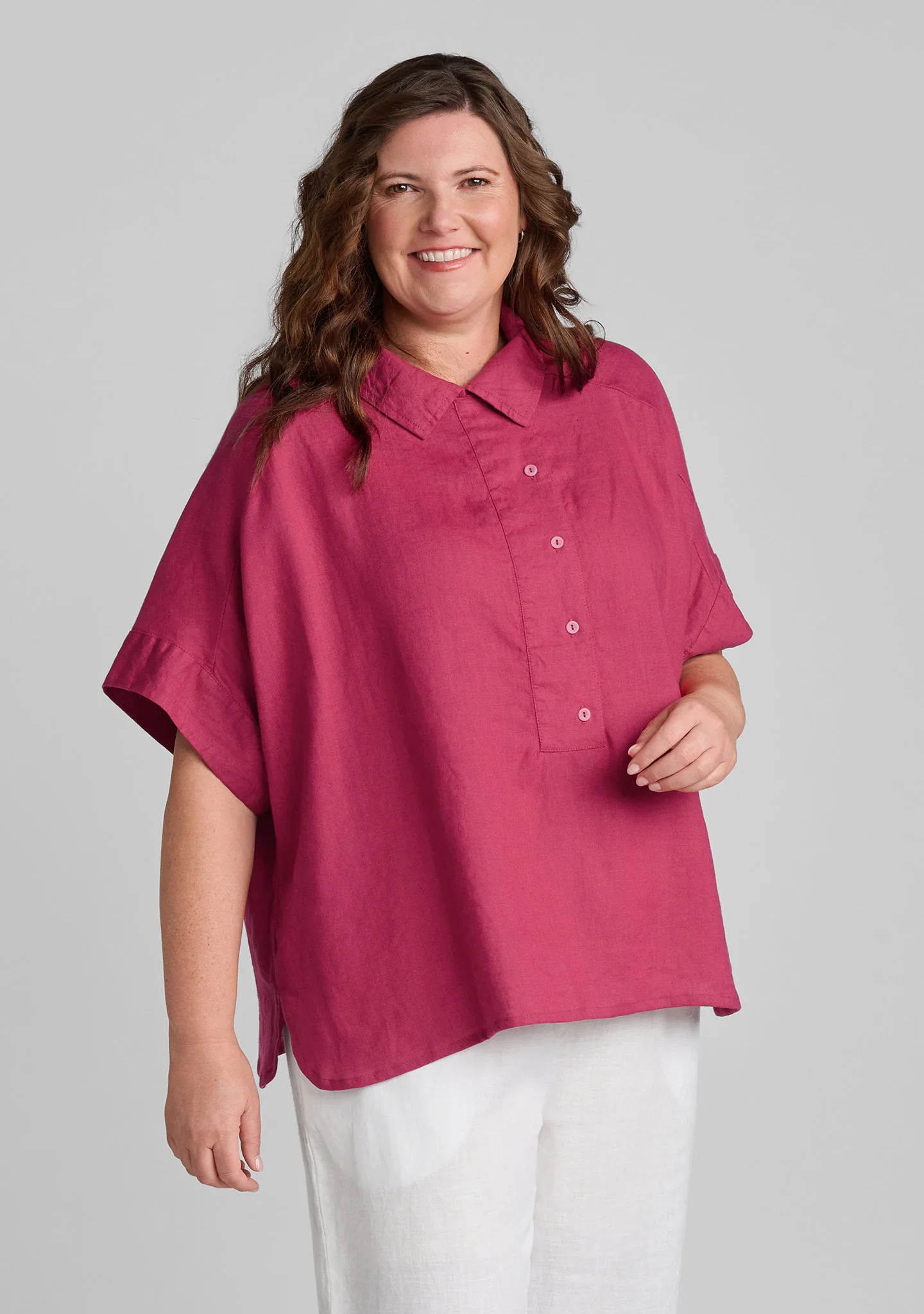 Sporty Shirt - Linen Pullover - Image 7