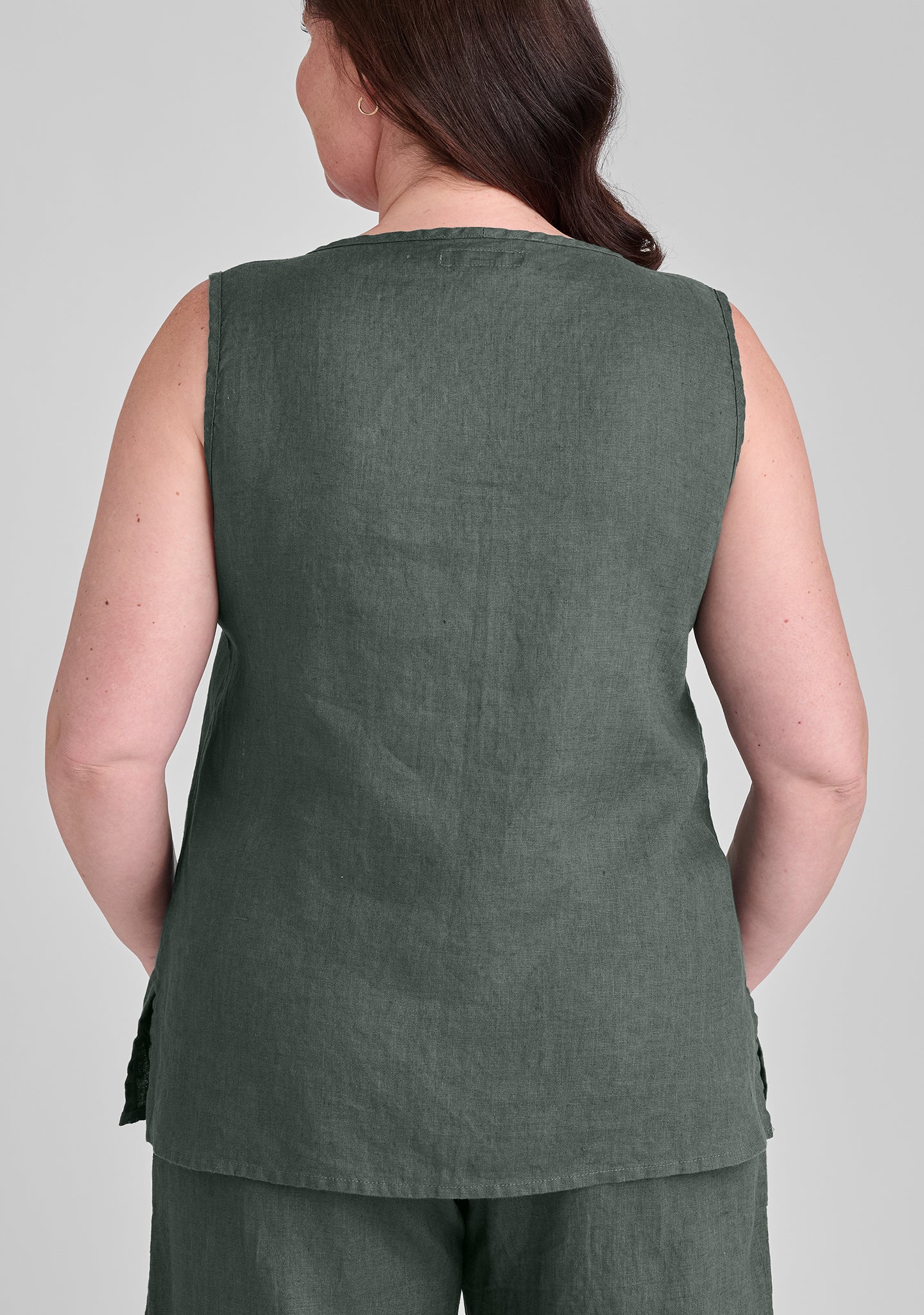 Sunny Tank - Linen Tank Top - FINAL SALE - Image 7