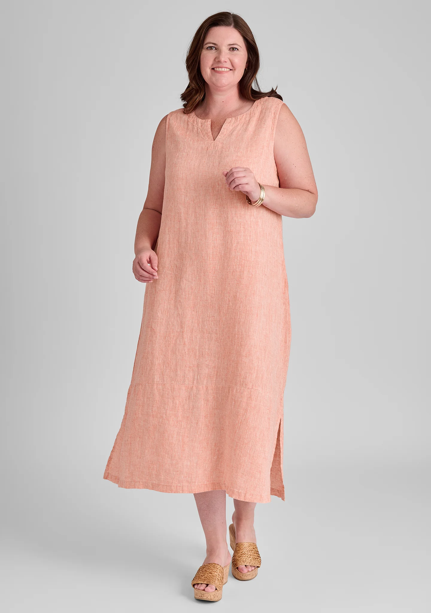 Tahira Dress - Linen Dress - FINAL SALE - Image 3
