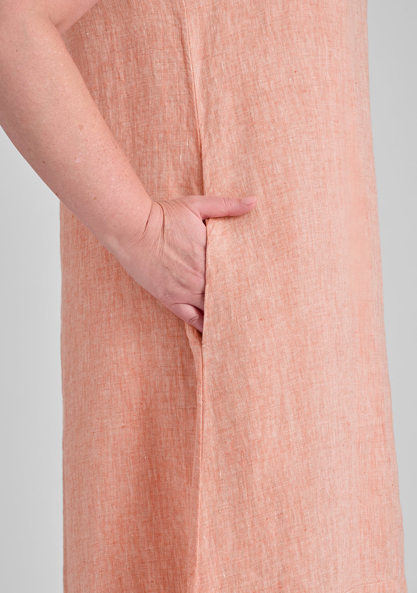 Tahira Dress - Linen Dress - FINAL SALE - Image 7