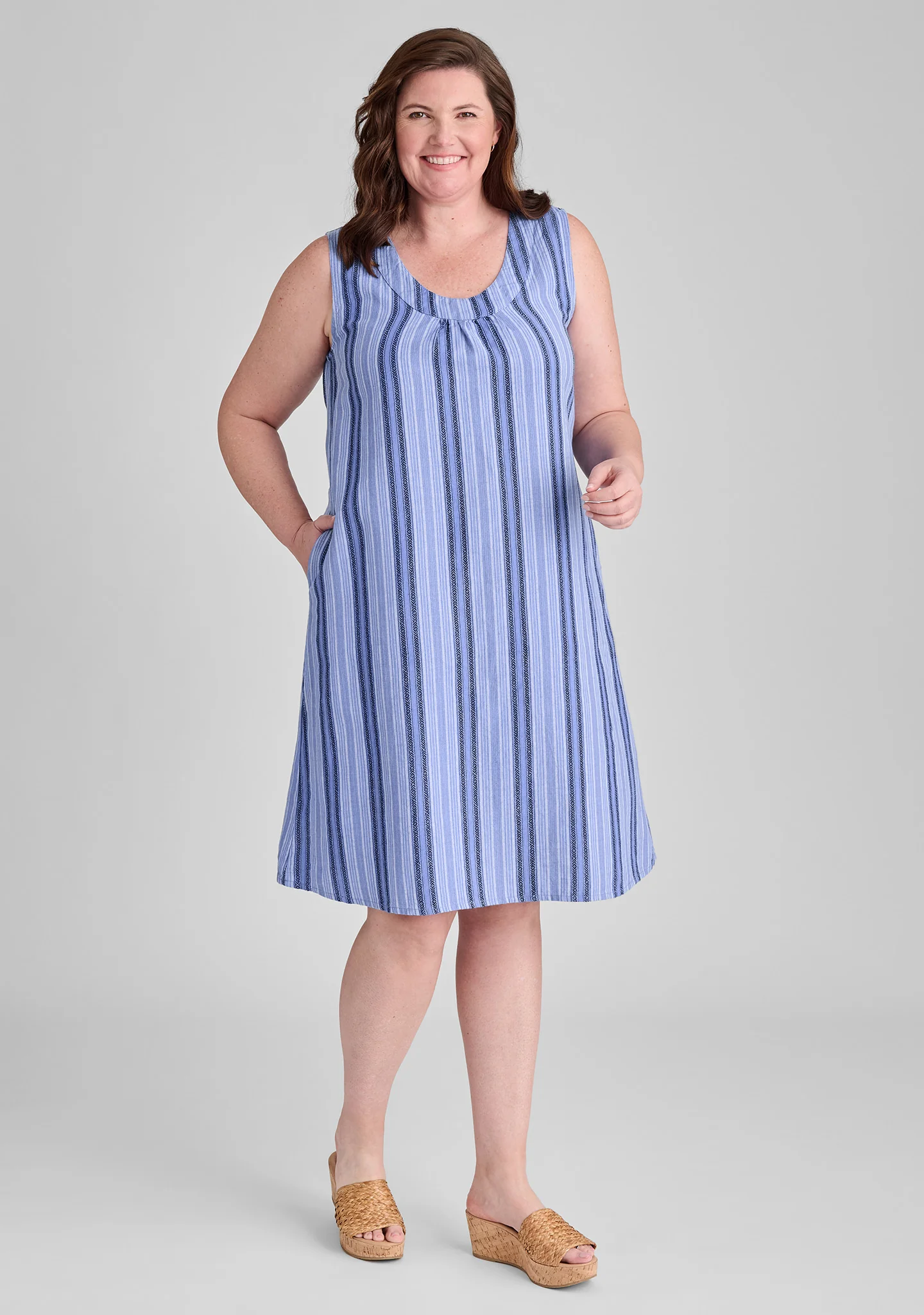 Tao Dress - Linen Shift Dress - FINAL SALE - Image 6