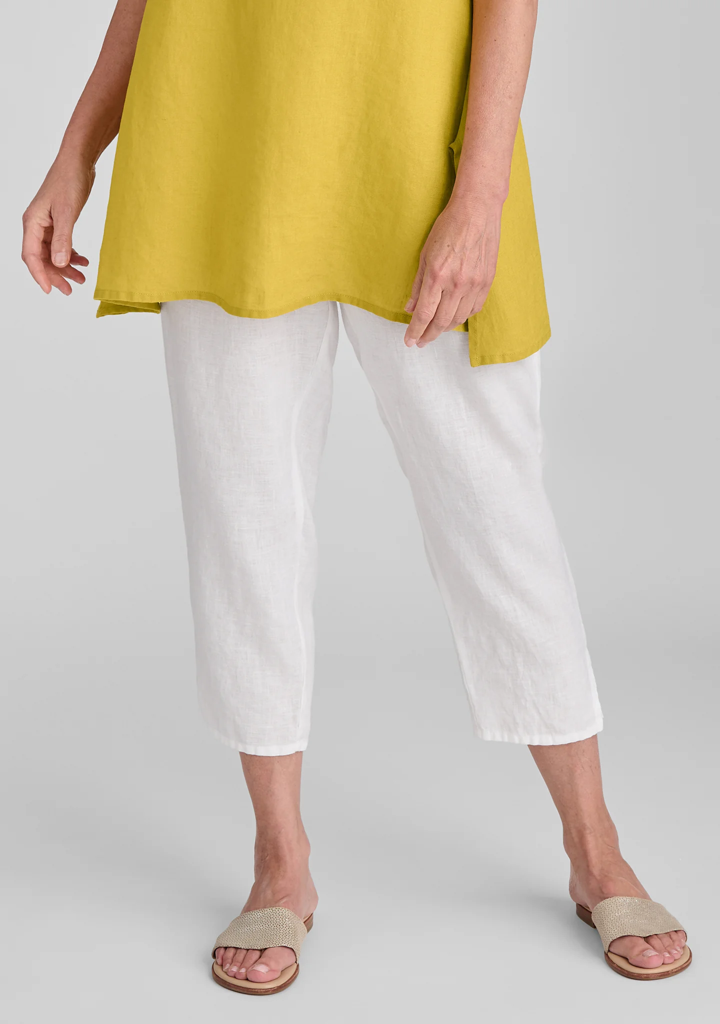 Tapered Pant - Linen Pants - FINAL SALE - Image 5