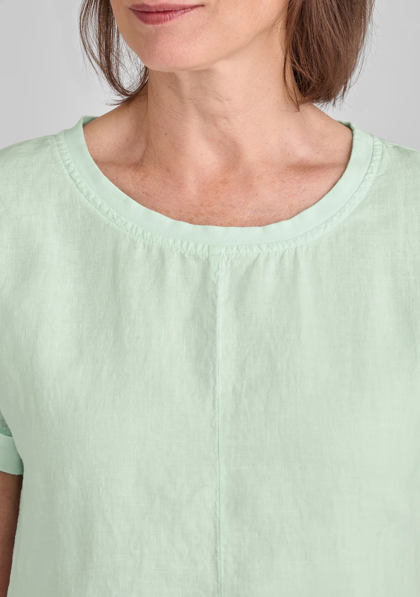 Tee Top - Linen T Shirt - FINAL SALE - Image 7