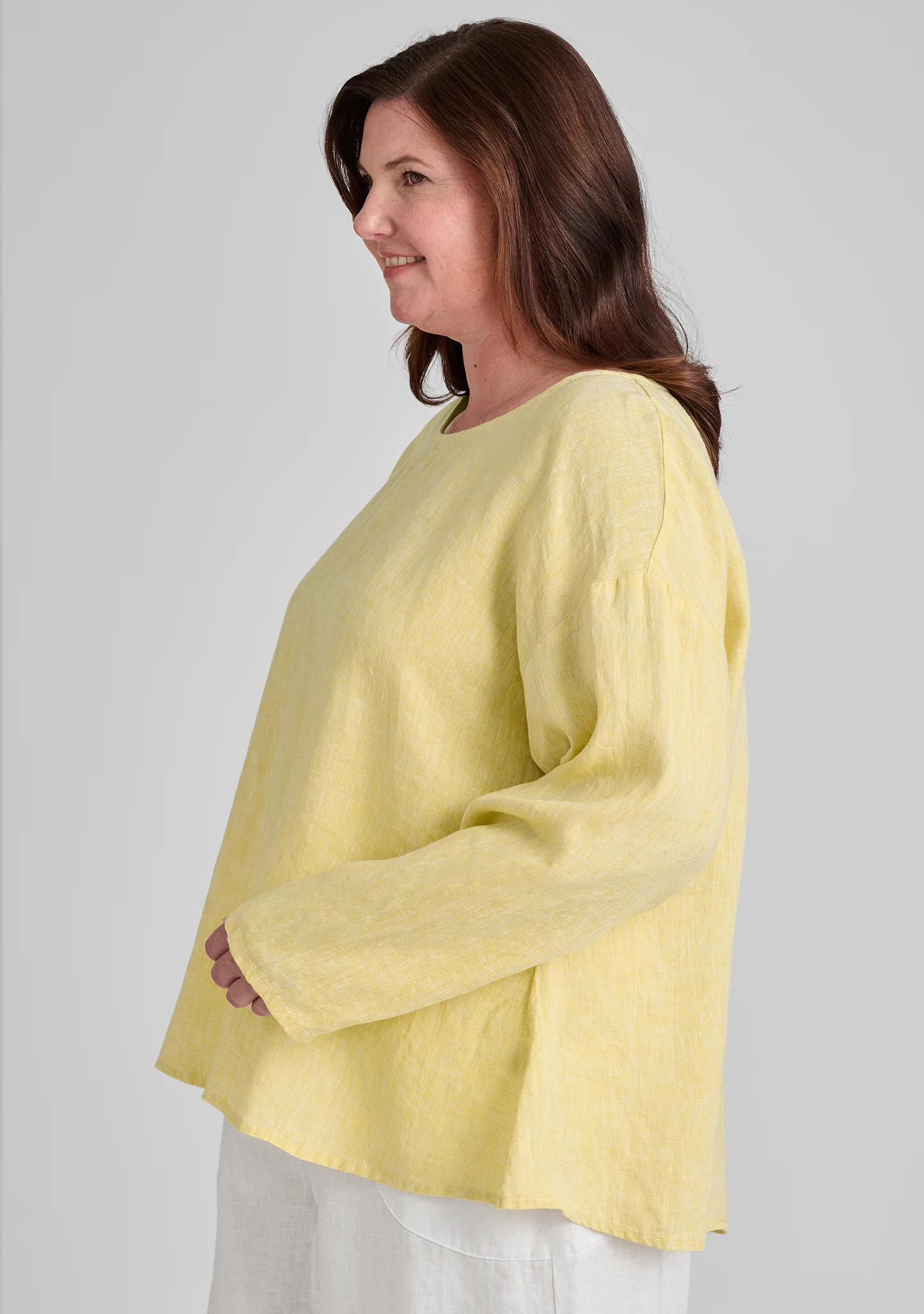 Throw It On - Long Sleeve Linen Shirt - FINAL SALE - Image 11