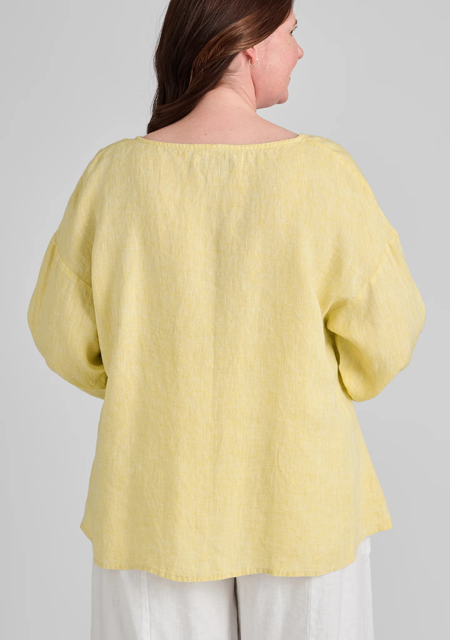 Throw It On - Long Sleeve Linen Shirt - FINAL SALE - Image 12