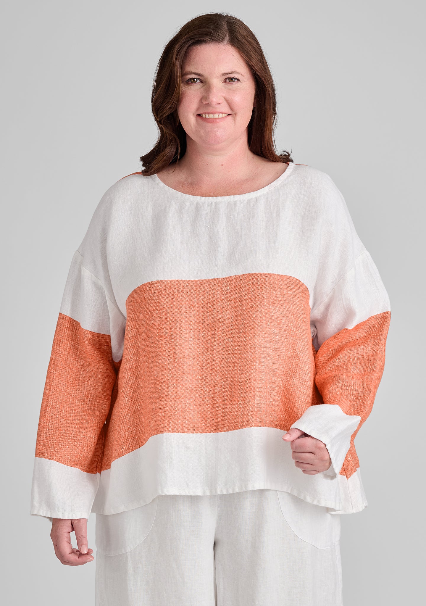 Throw It On - Long Sleeve Linen Shirt - FINAL SALE - Image 4