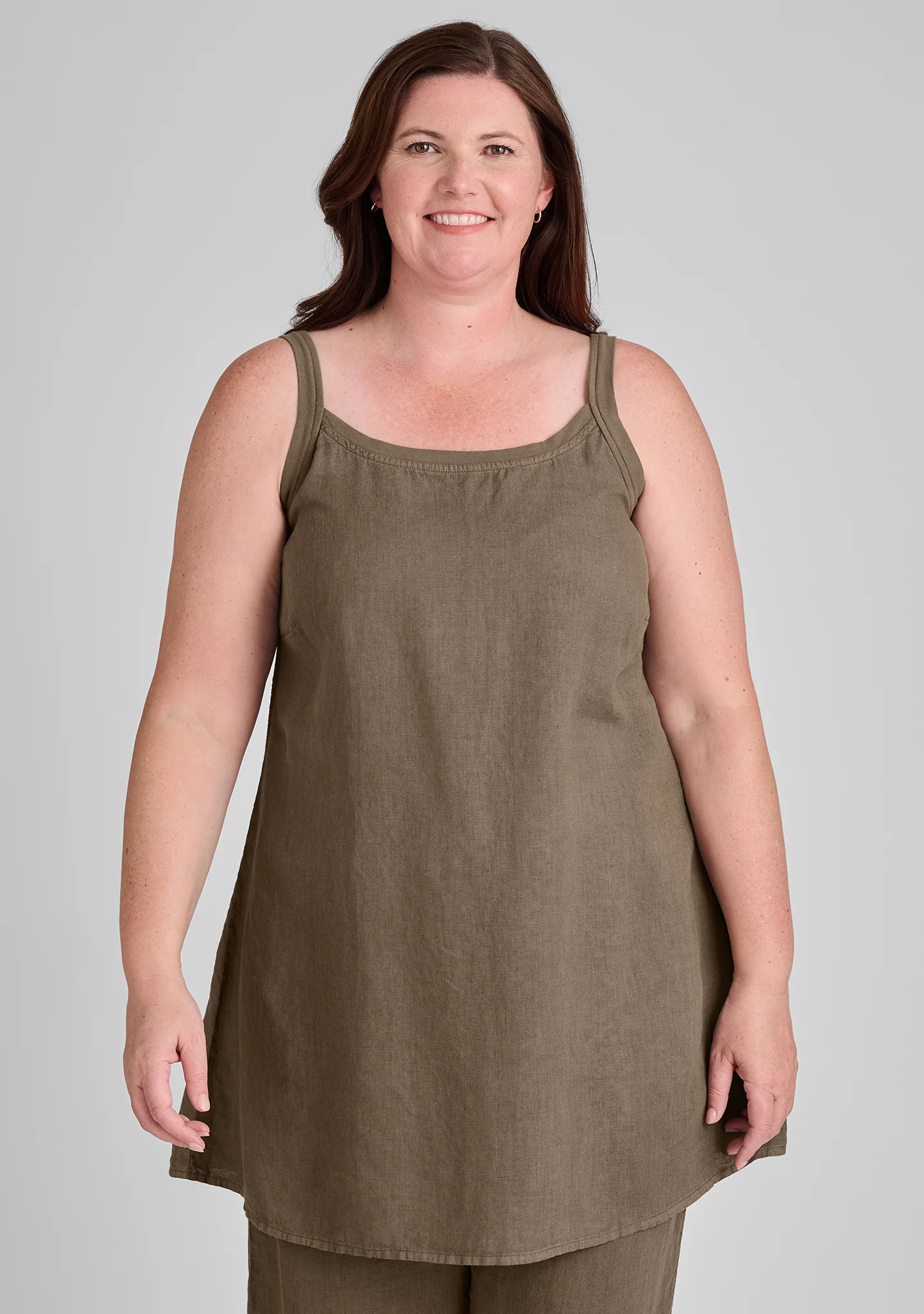 Upward Tunic - Linen Tank Top - FINAL SALE - Image 3