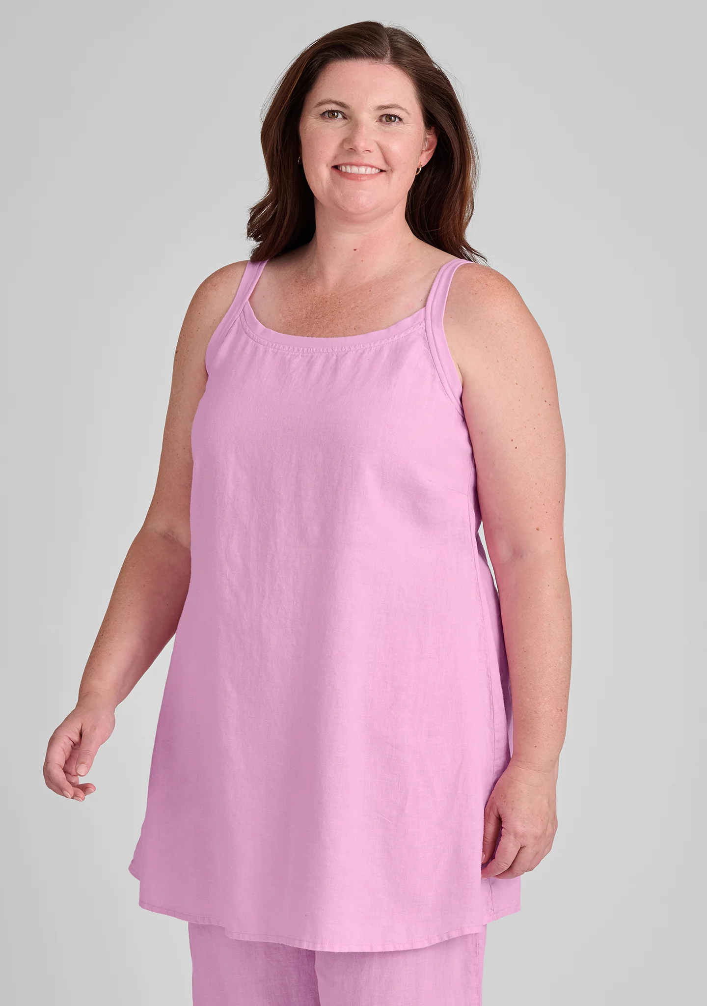 Upward Tunic - Linen Tank Top - FINAL SALE - Image 4